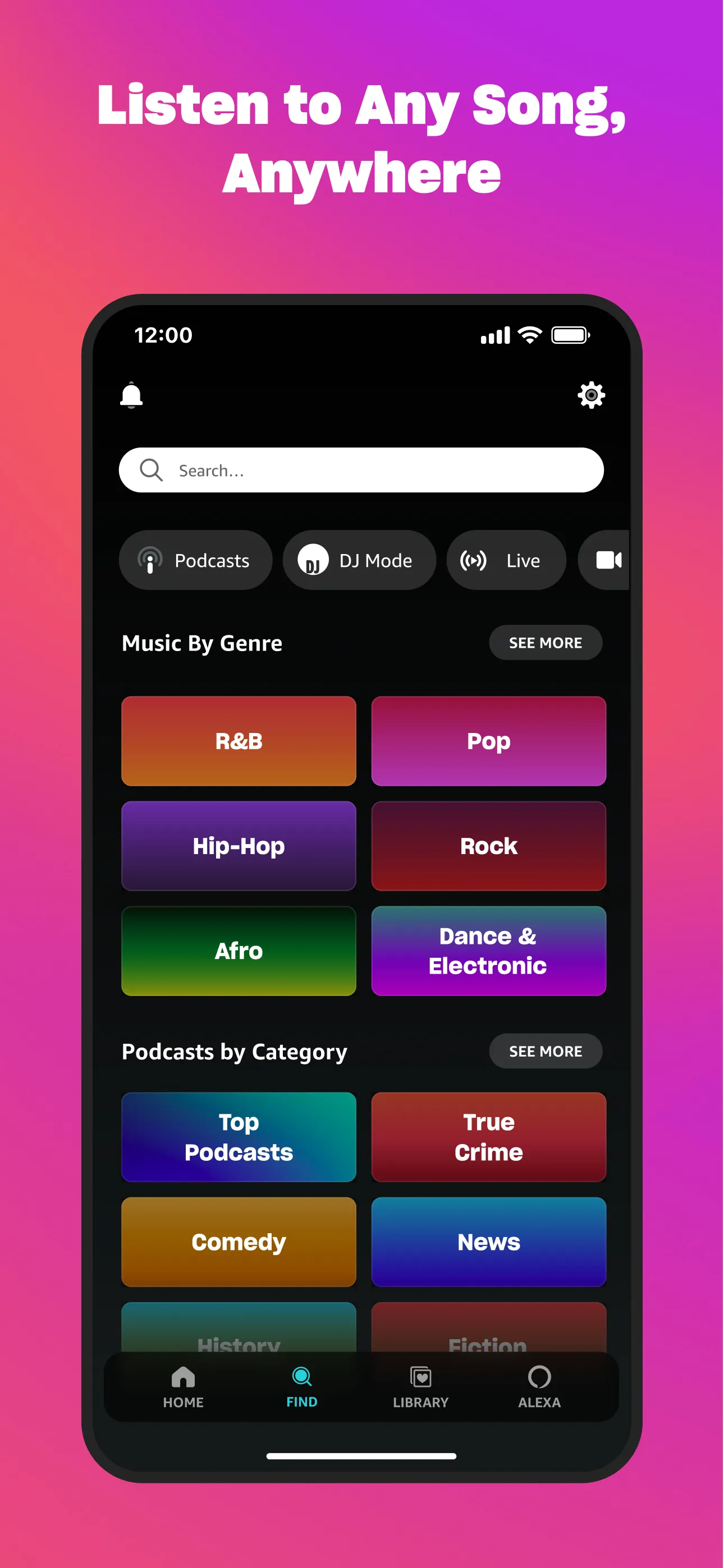 Amazon Music: Songs & Podcasts iphone screenshot 8