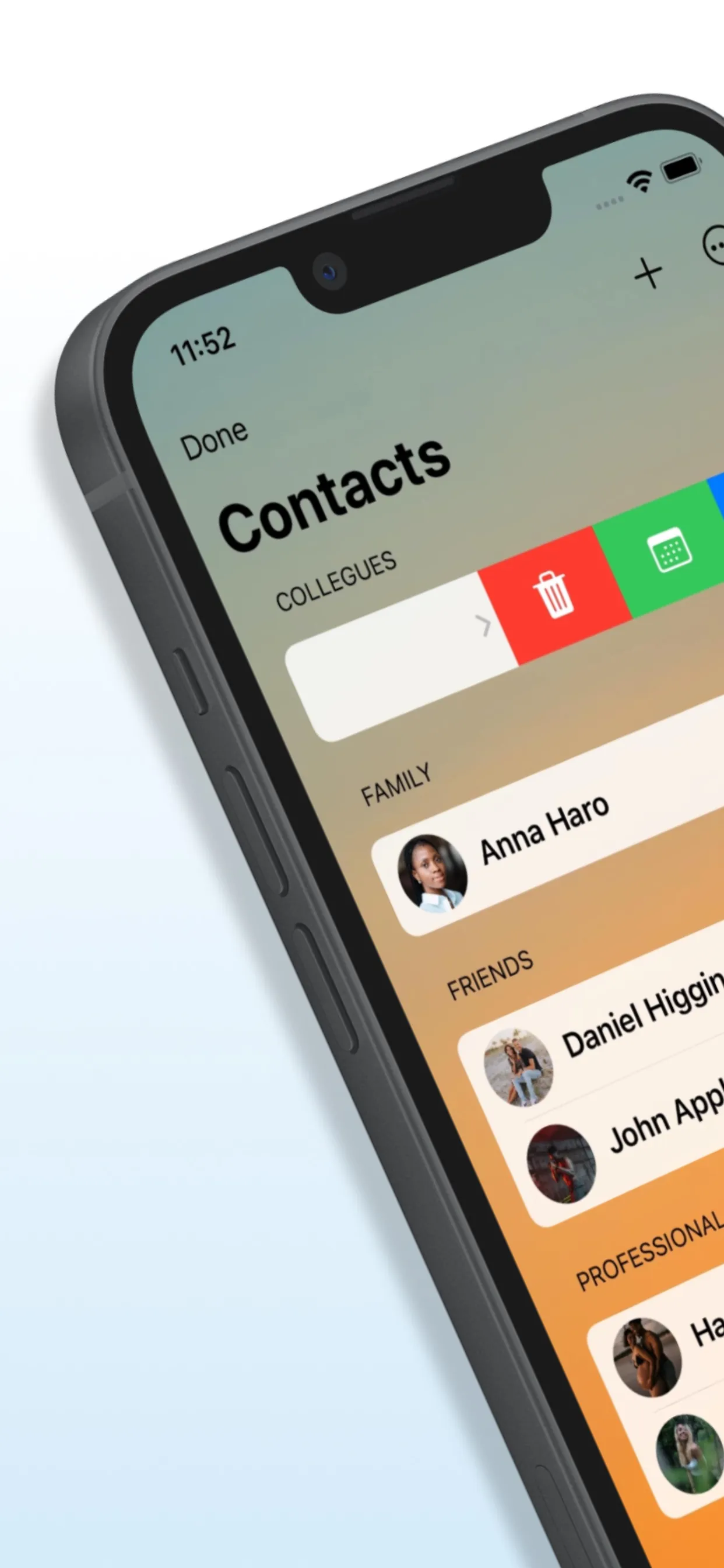 unSocial: Personal CRM iphone screenshot 7