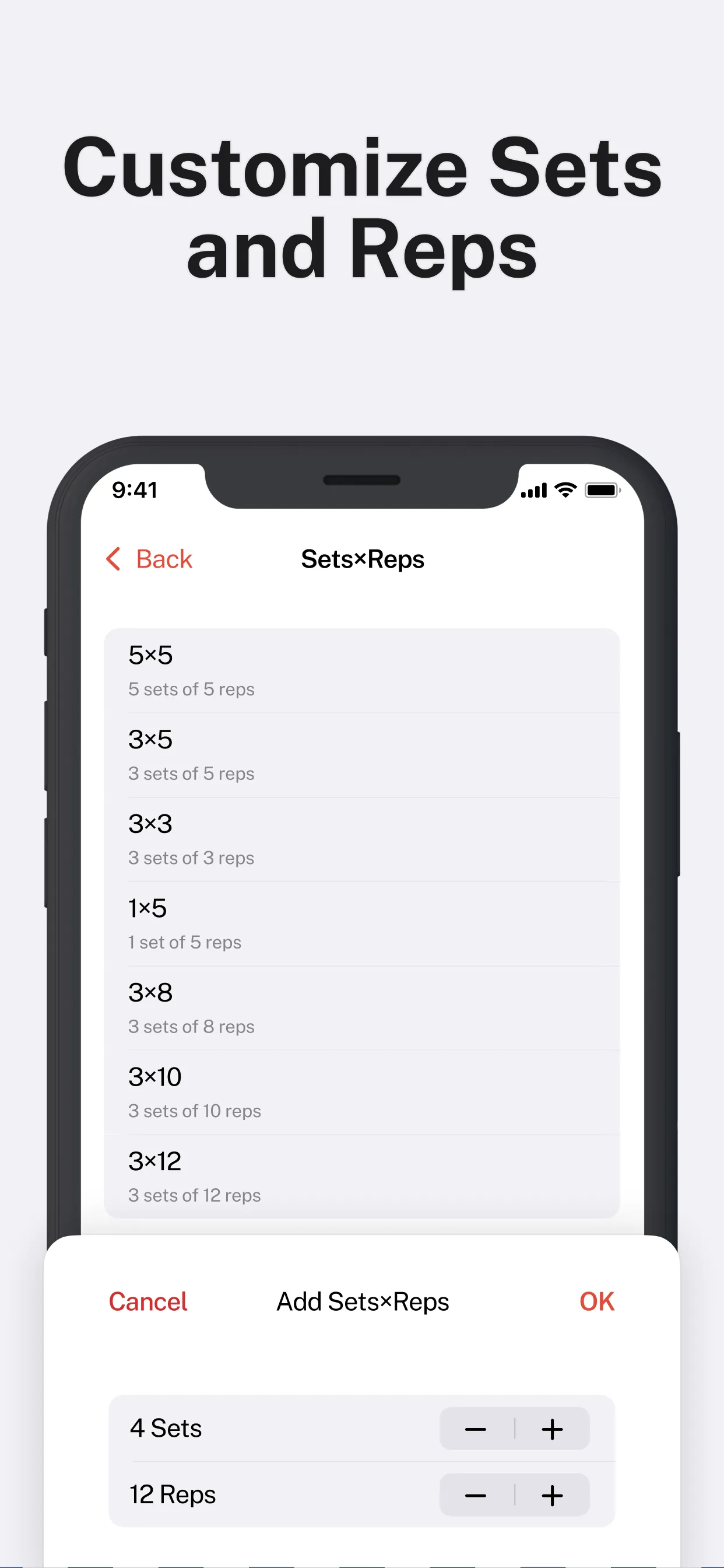 StrongLifts Weight Lifting Log iphone screenshot 9
