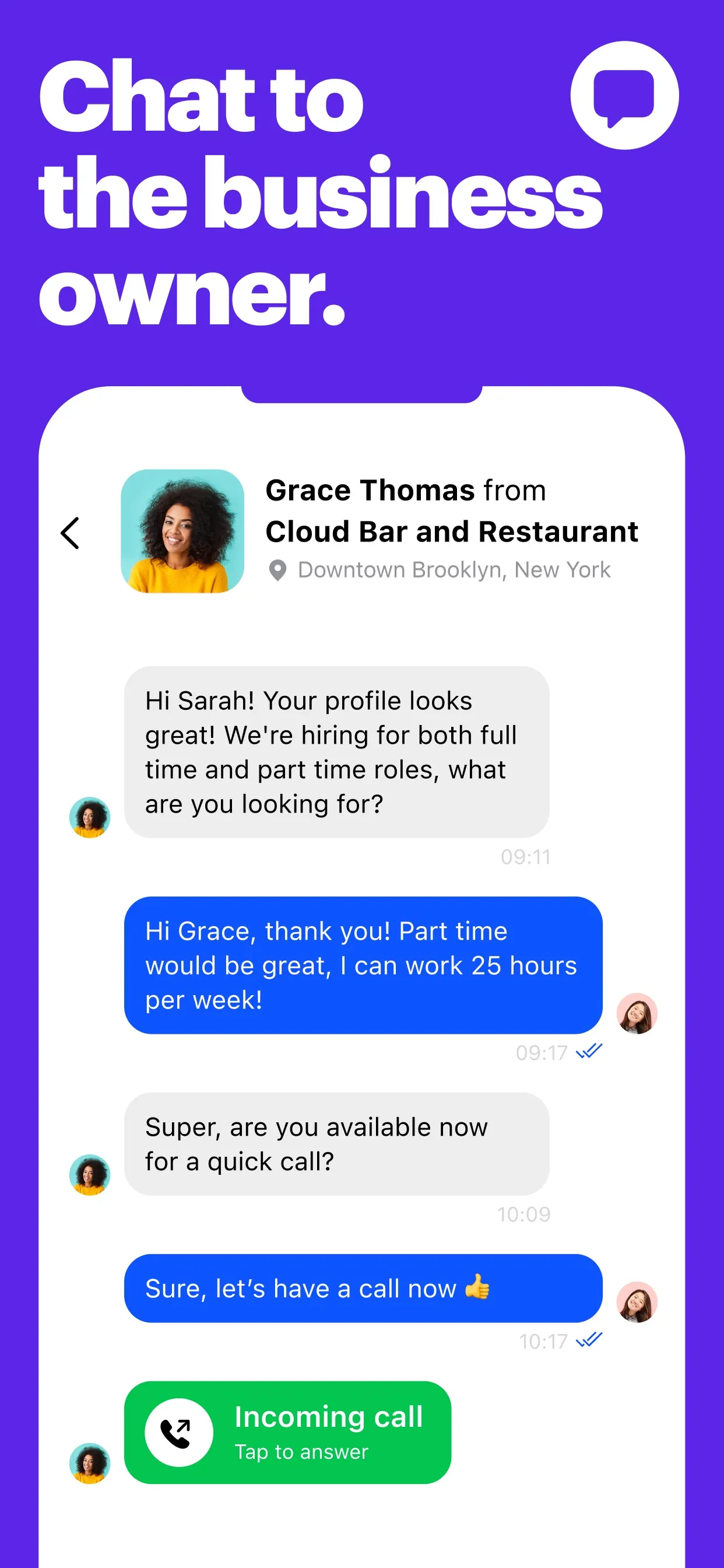 JOB TODAY: #1 Hiring App iphone screenshot 4