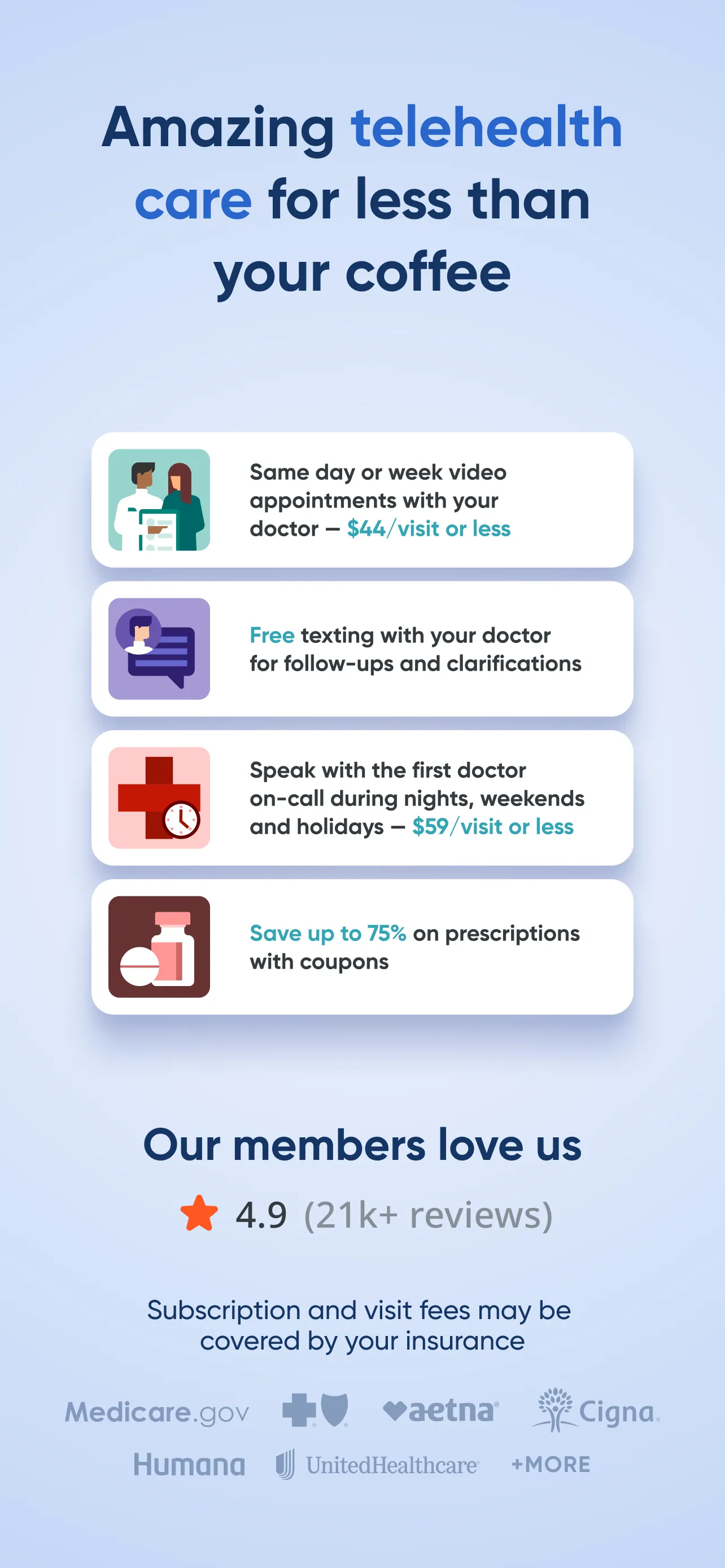 HealthTap Primary Care Doctors iphone screenshot 2