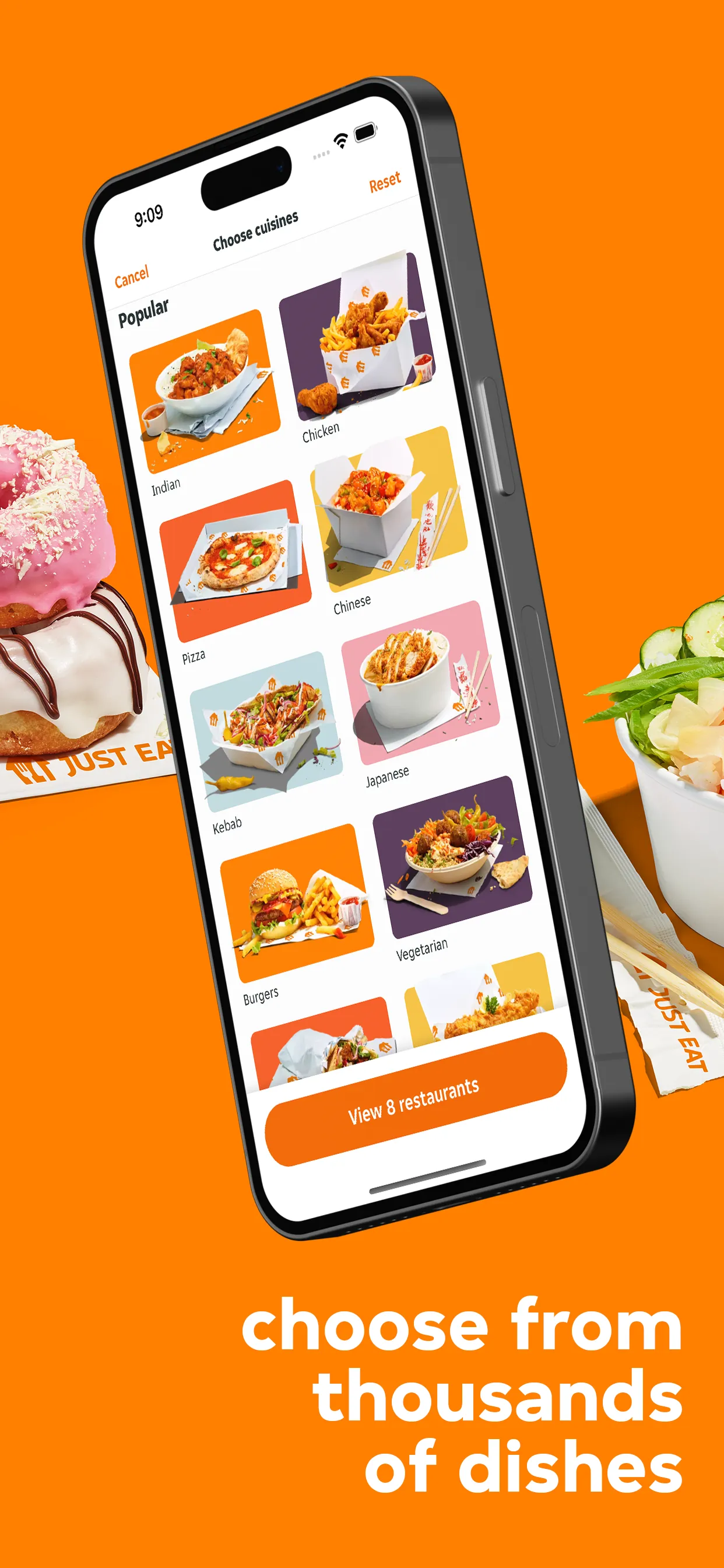 Just Eat - Food Delivery iphone screenshot 3