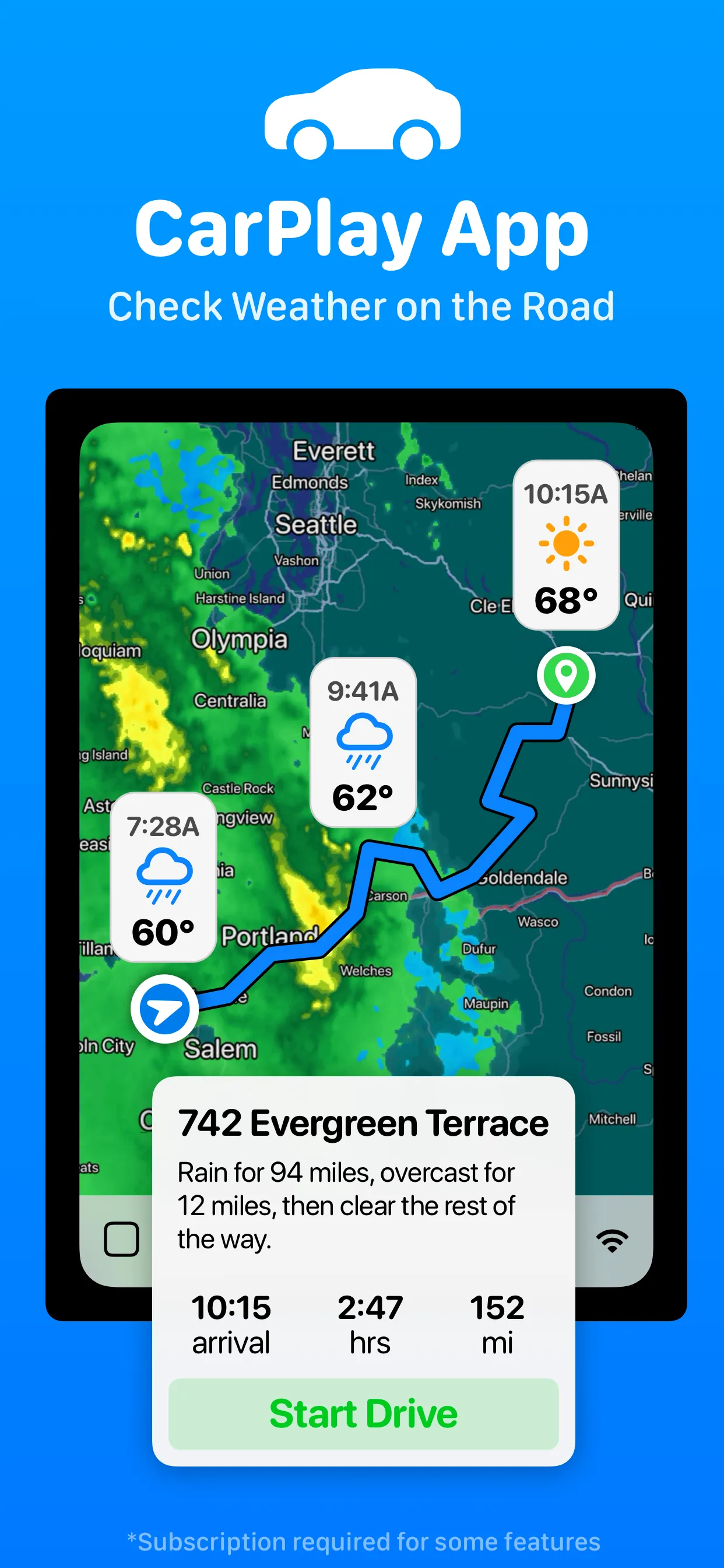 CARROT Weather: Alerts & Radar iphone screenshot 2