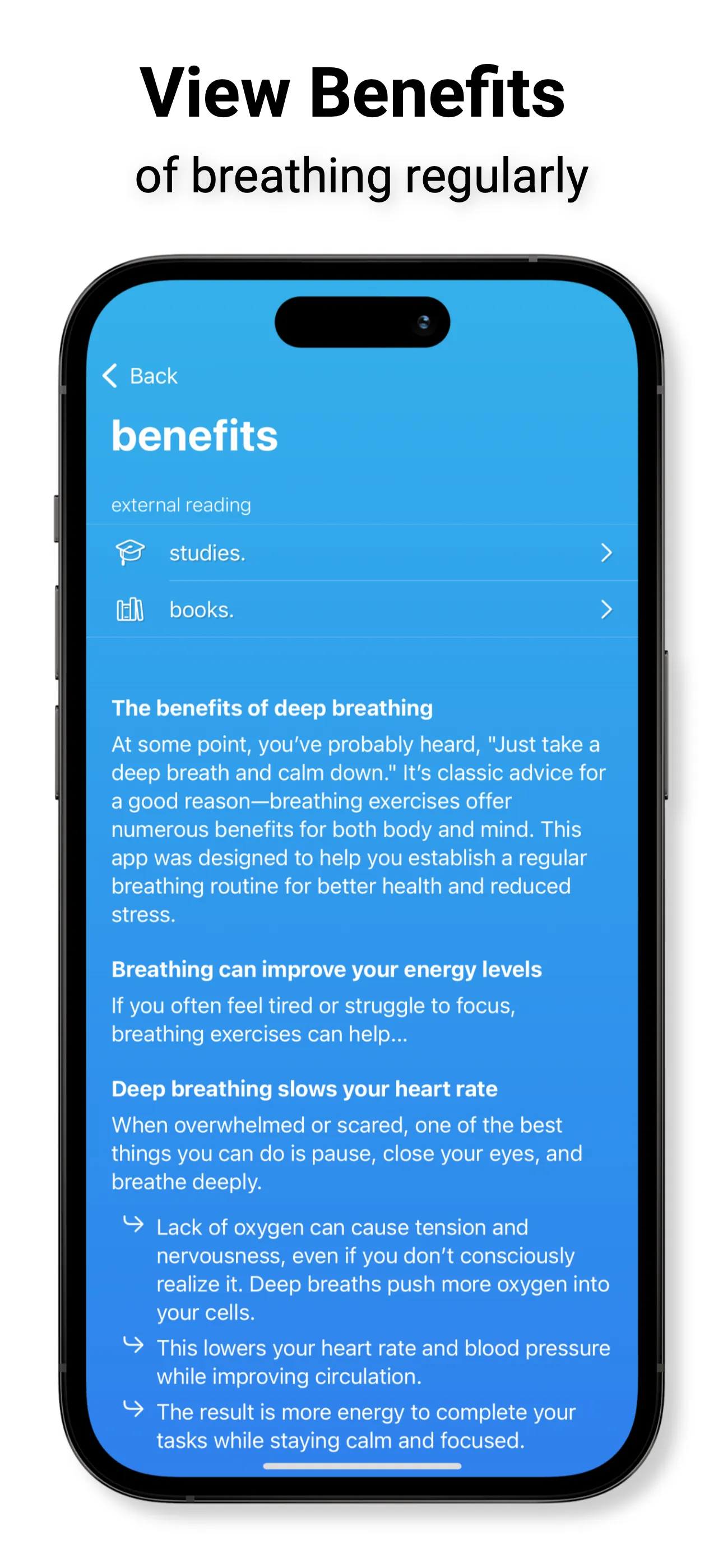 iBreathe – Relax and Breathe iphone screenshot 6