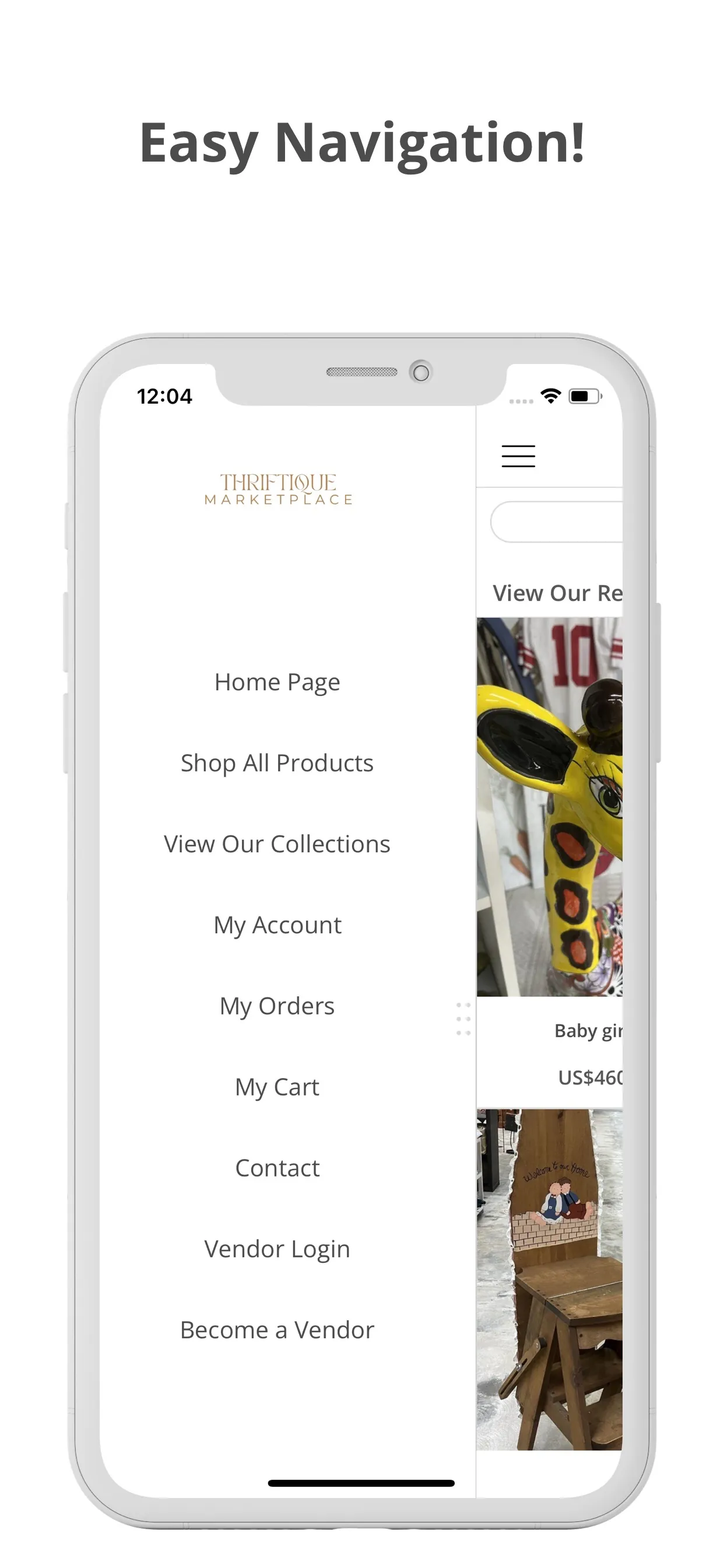 Thriftique Marketplace iphone screenshot 4