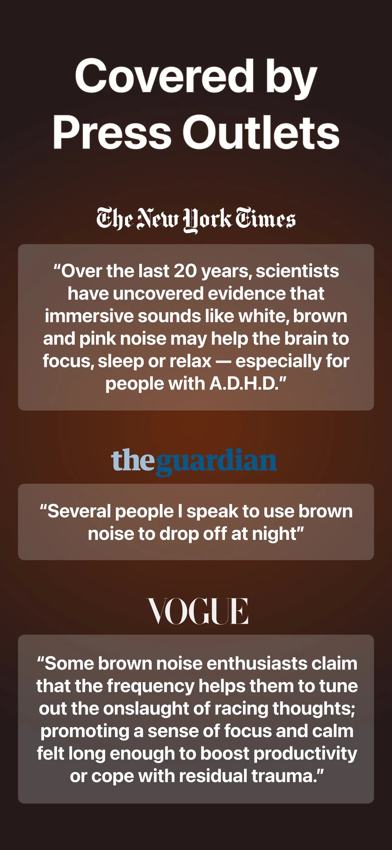 Brown Noise for Sleep iphone screenshot 5