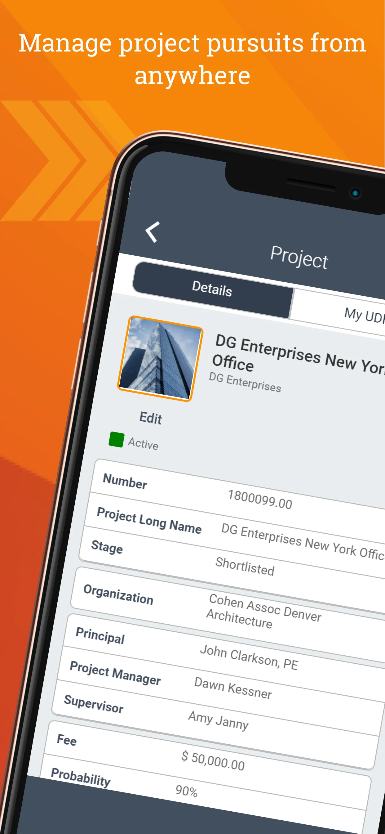 Deltek CRM for Vantagepoint iphone screenshot 4