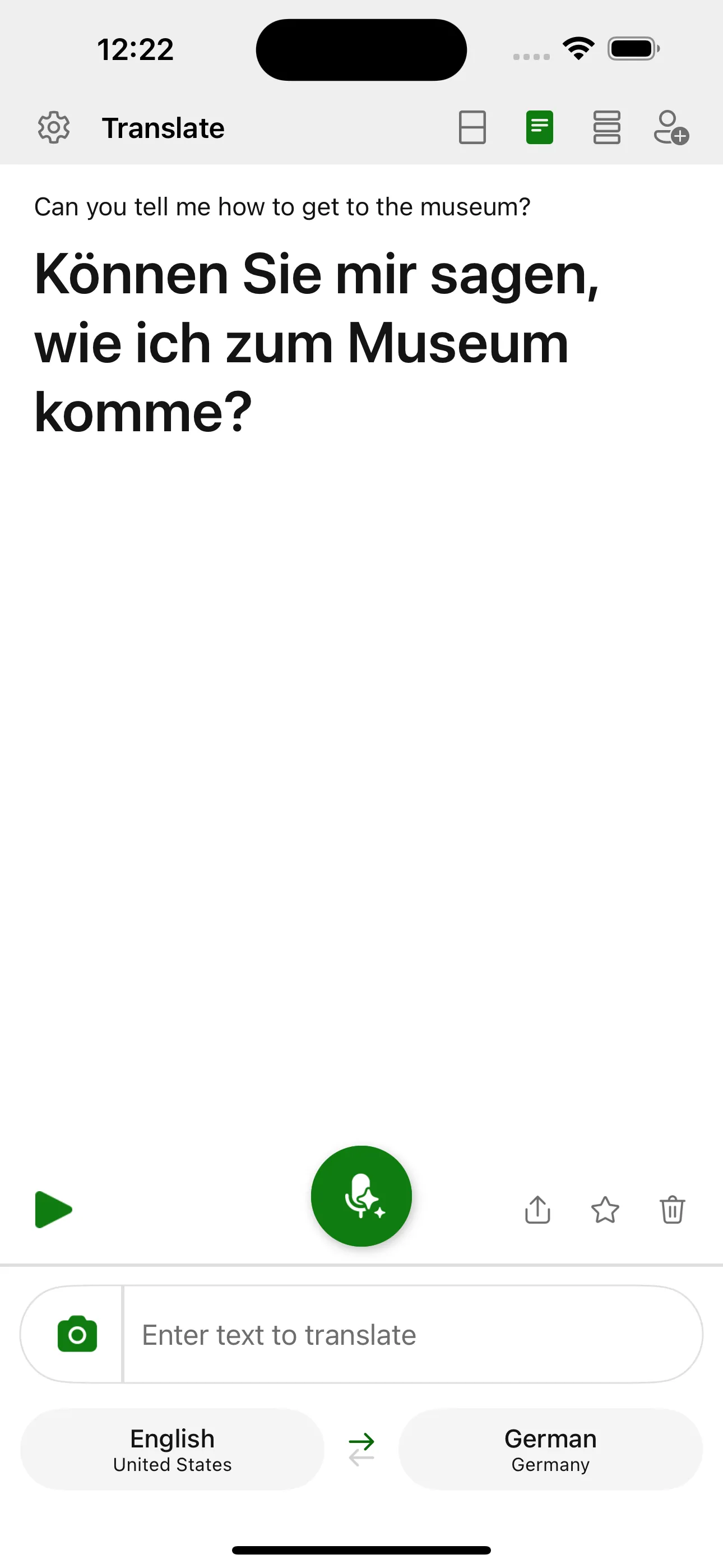 Microsoft Translator iphone screenshot 5
