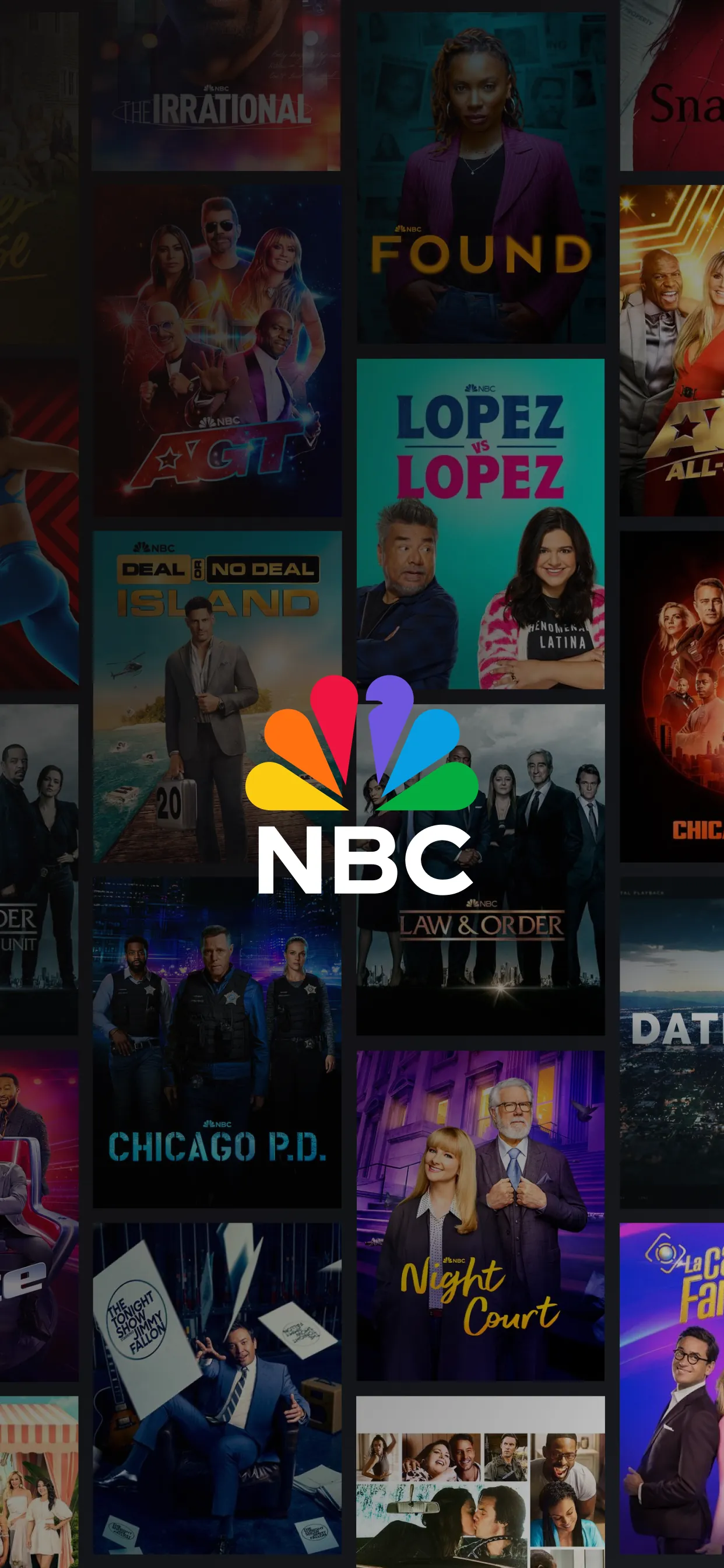 The NBC App – Stream TV Shows iphone screenshot 1