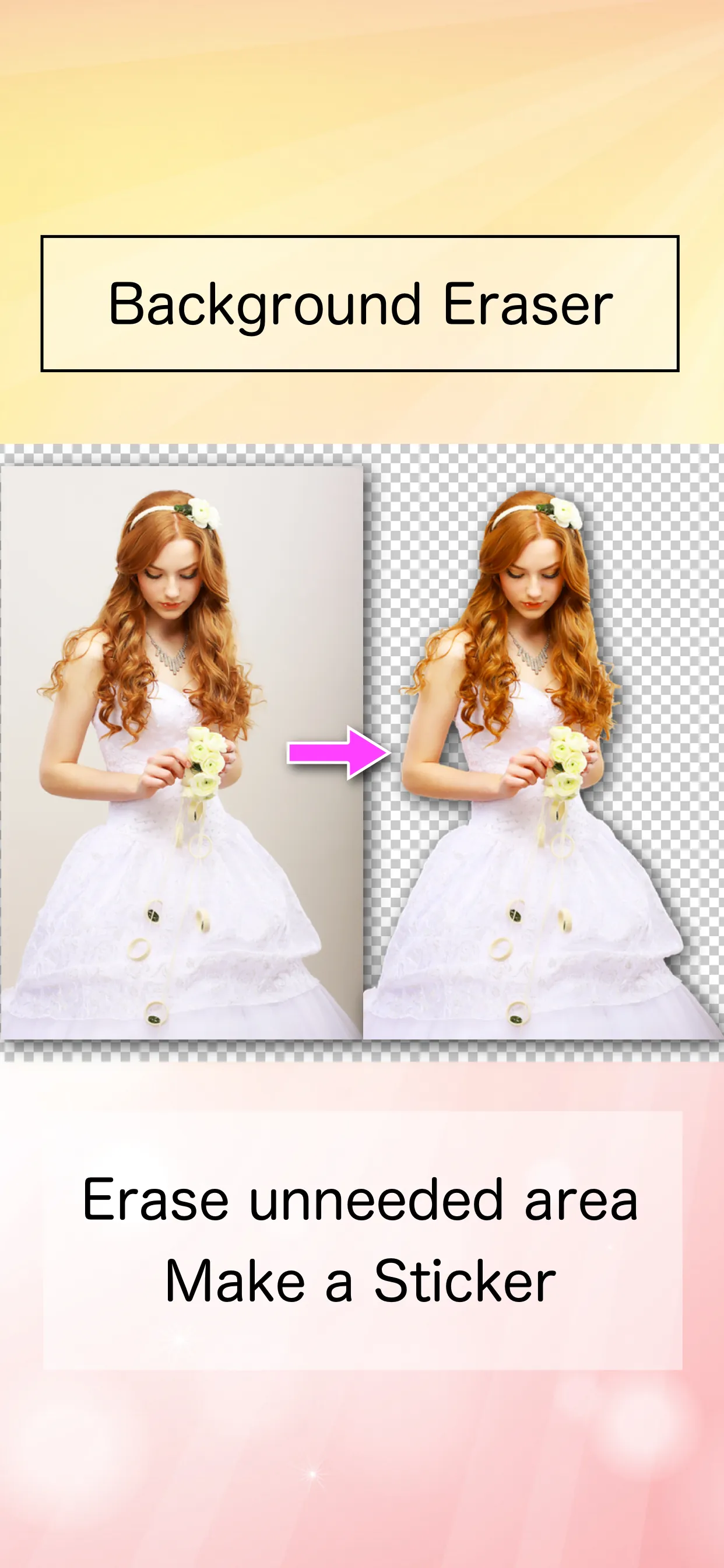 Background Eraser 〜 Stickers iphone screenshot 1