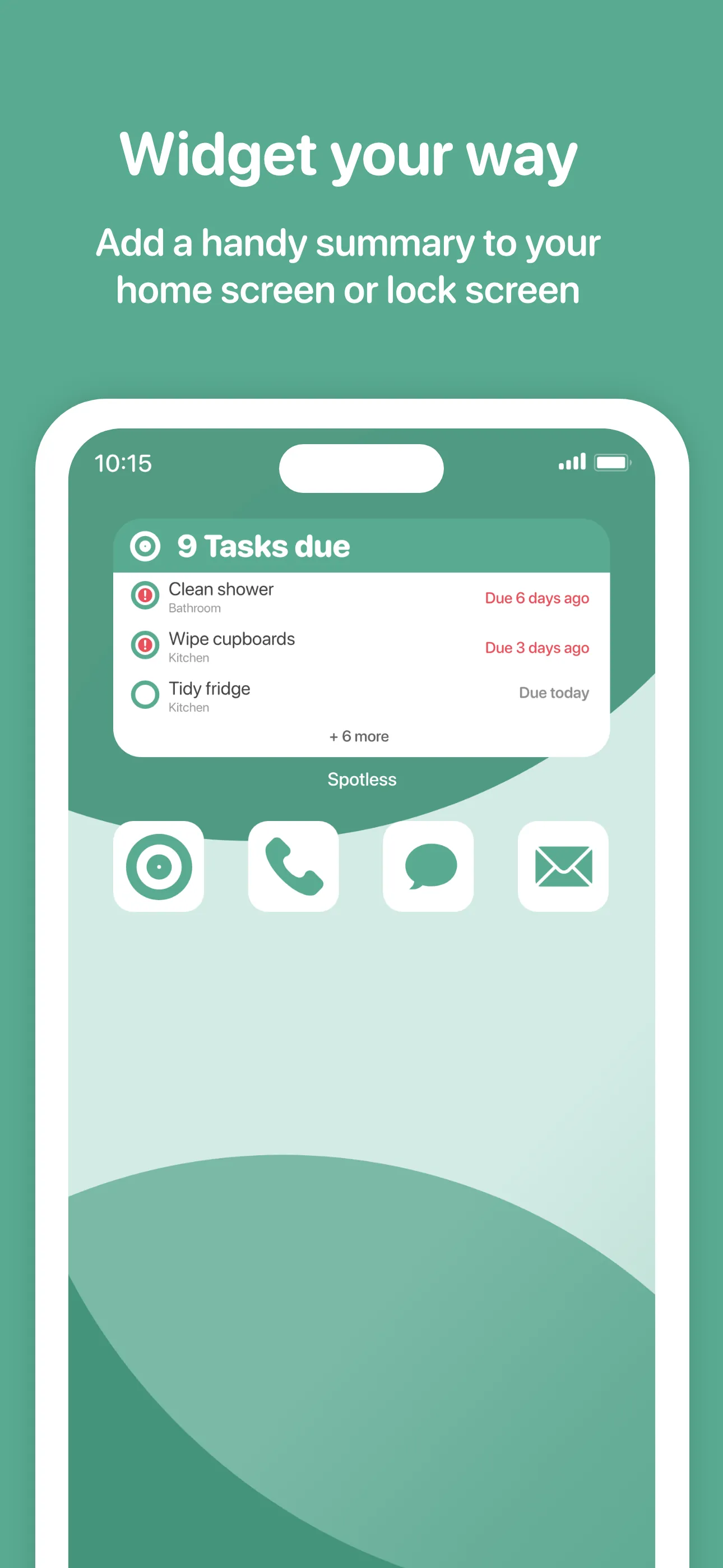 Spotless: A simply clean home iphone screenshot 6