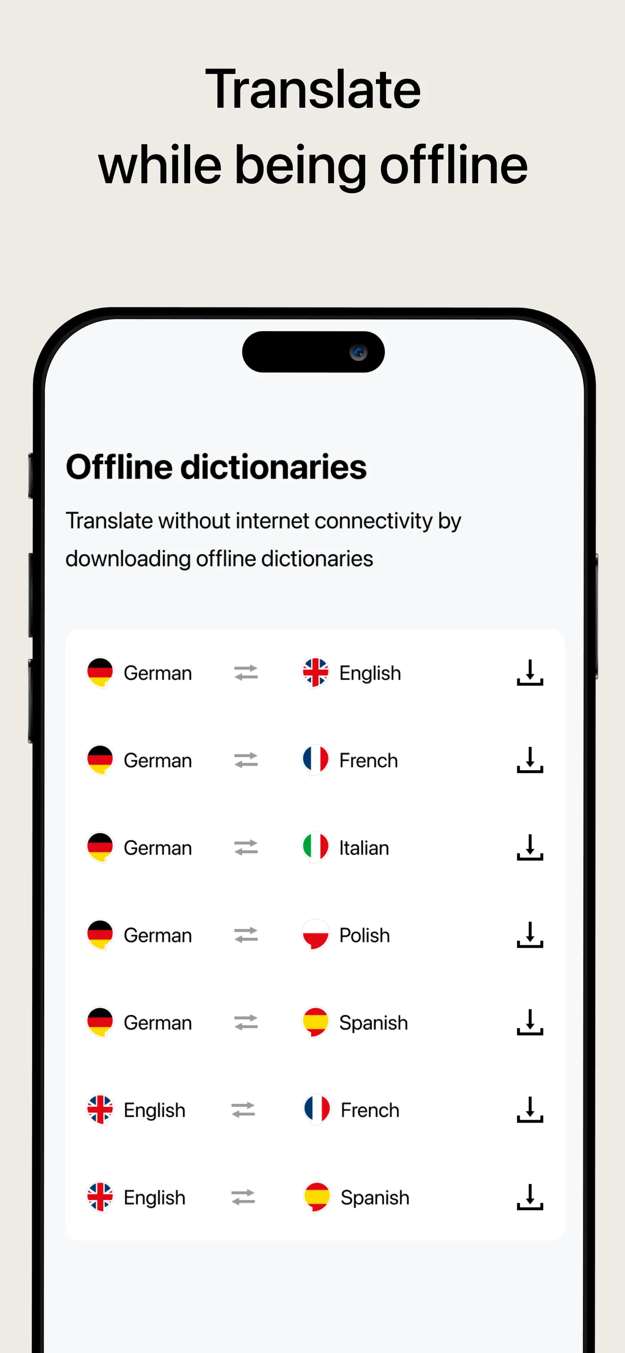 PONS Translate & Dictionary iphone screenshot 6