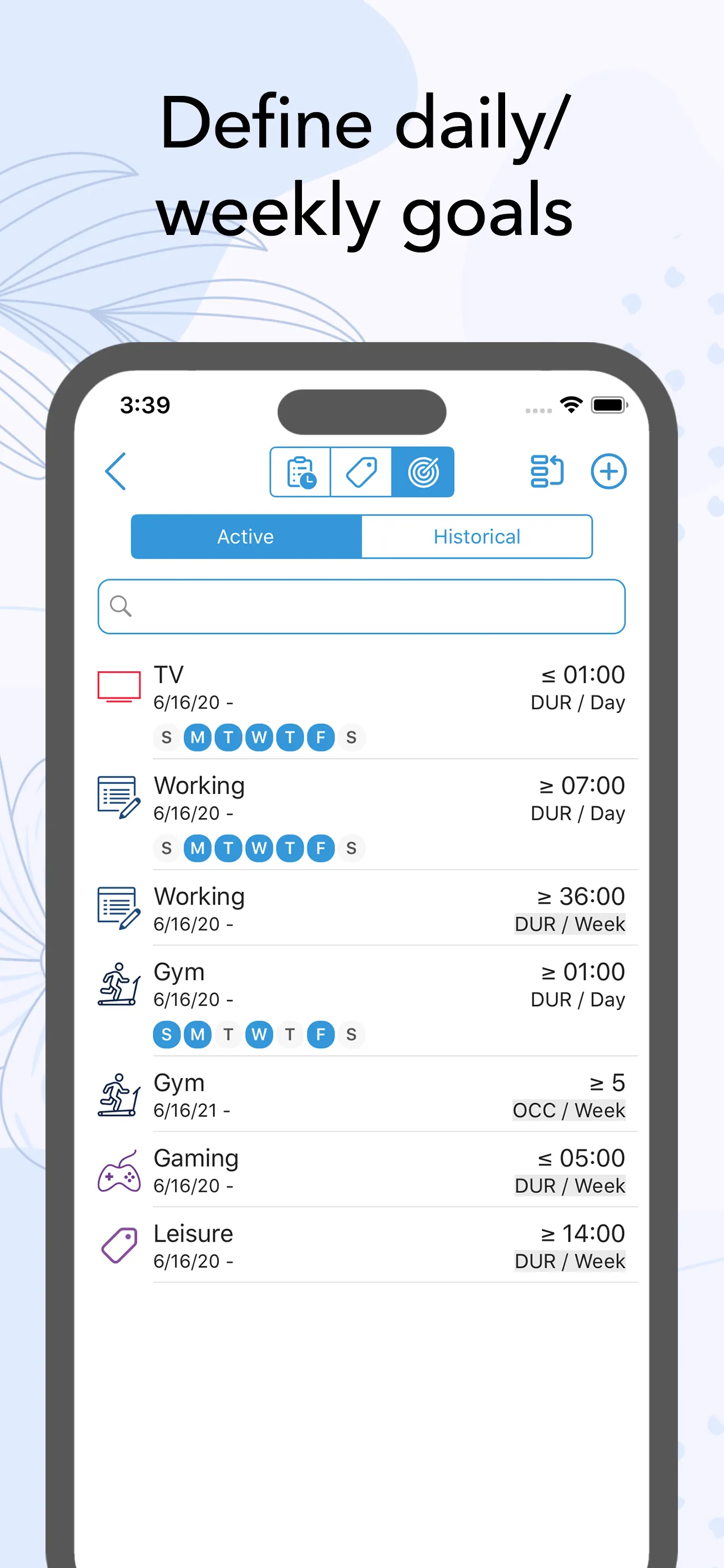 ATracker Time Tracker iphone screenshot 4