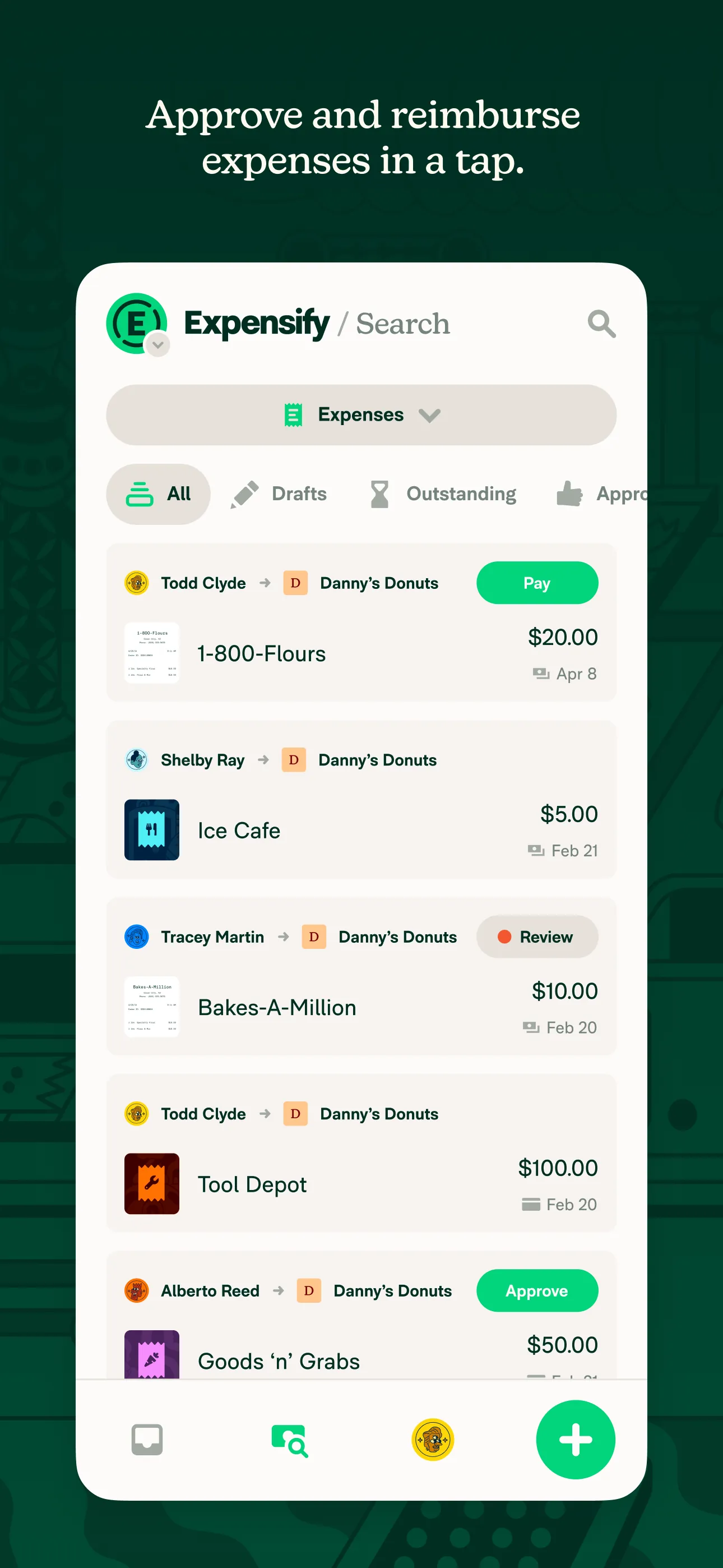 Expensify - Travel & Expense iphone screenshot 4