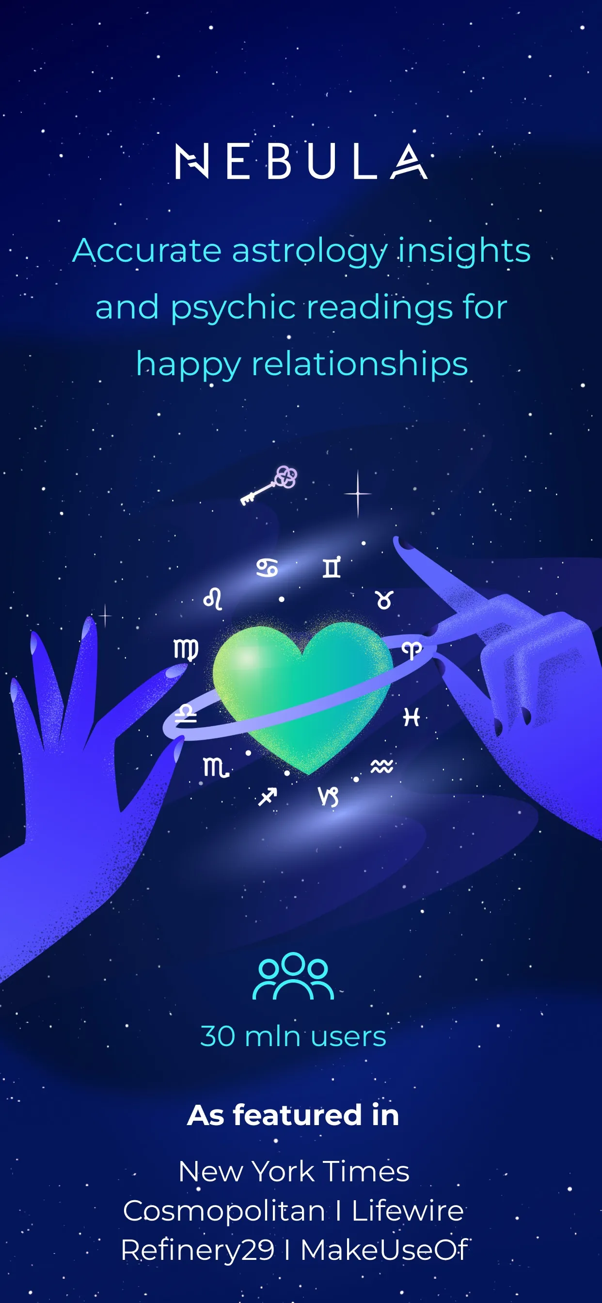 Nebula: Horoscope & Astrology iphone screenshot 1