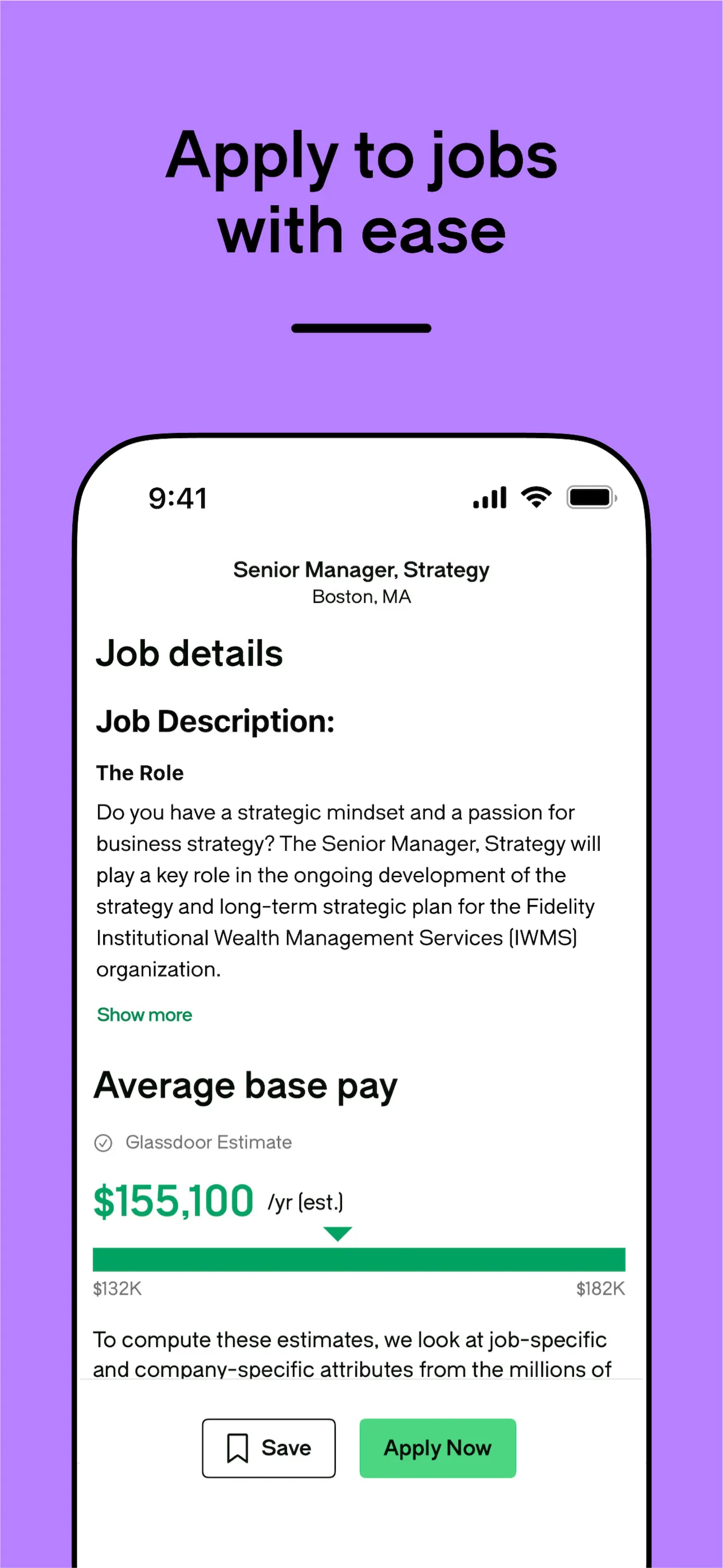 Glassdoor | Jobs & Community iphone screenshot 4