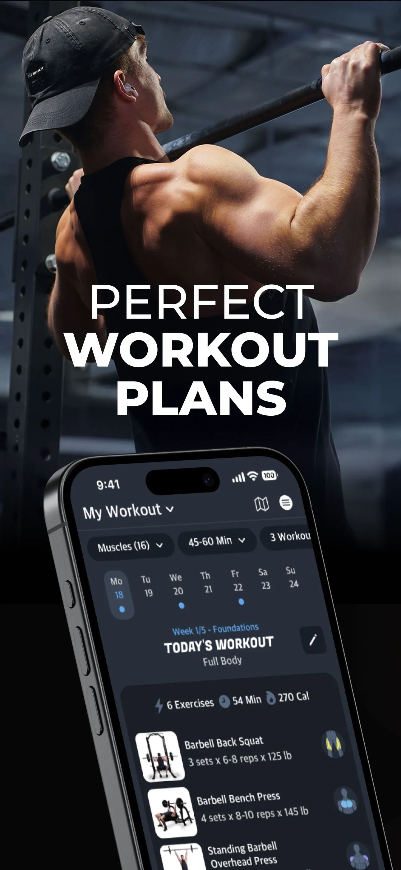 Gymverse: Gym Workout Planner iphone screenshot 1