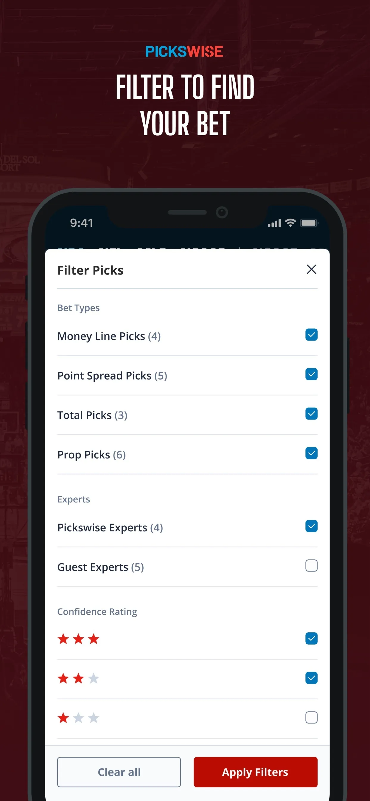 Pickswise Sports Betting iphone screenshot 9
