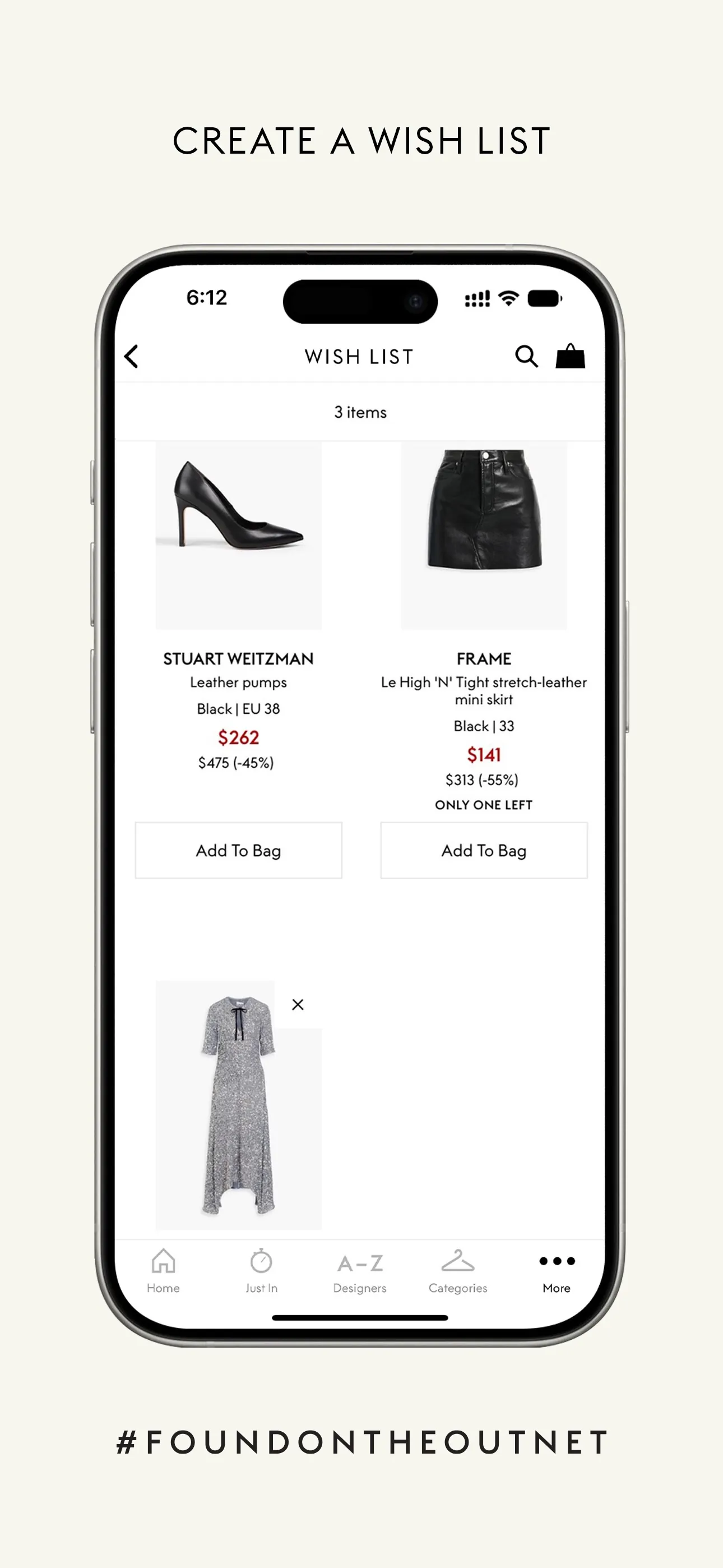 THE OUTNET: UP TO 70% OFF iphone screenshot 6
