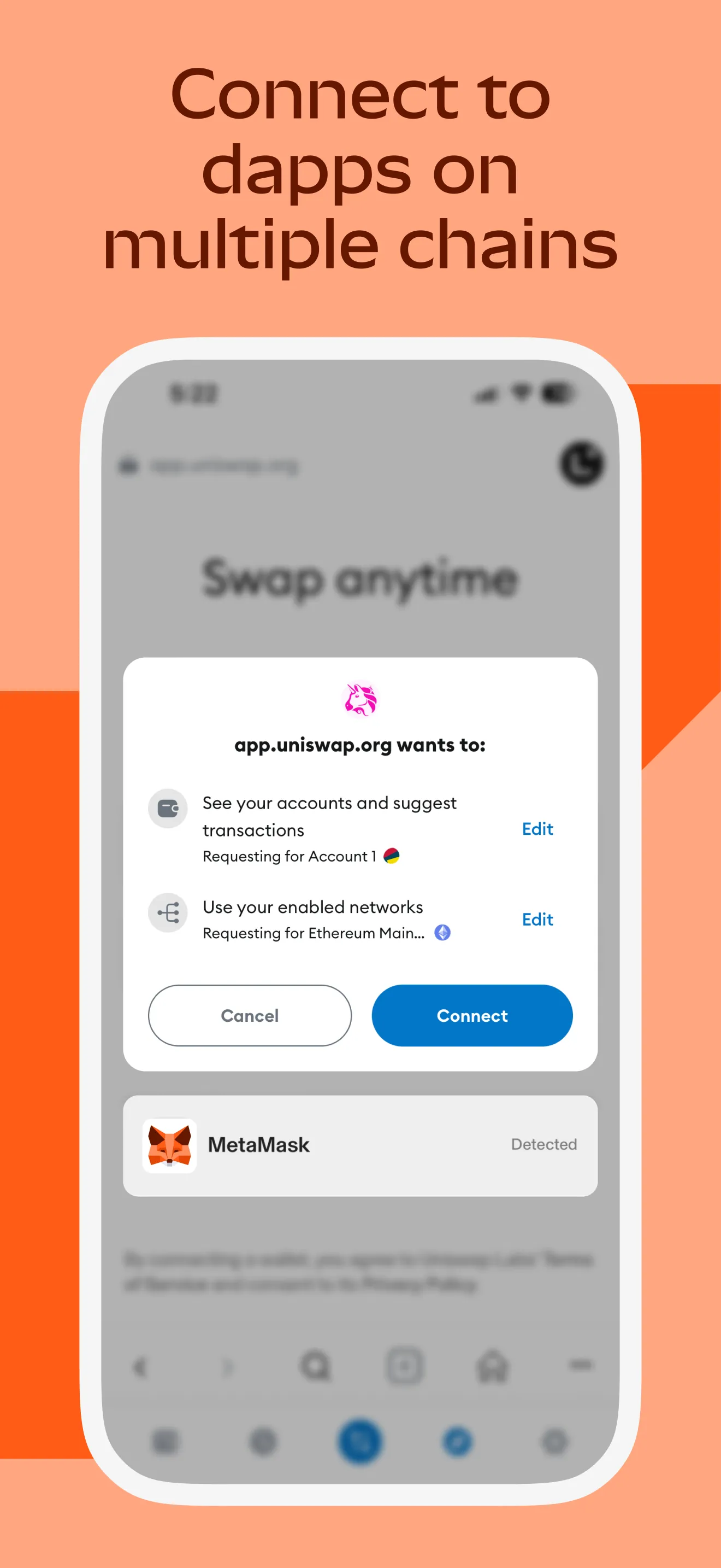 MetaMask - Crypto Wallet iphone screenshot 2
