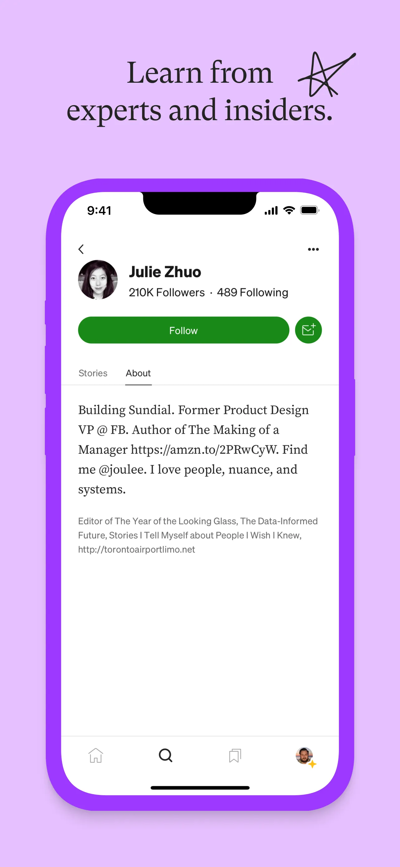 Medium: Read & Write Stories iphone screenshot 3