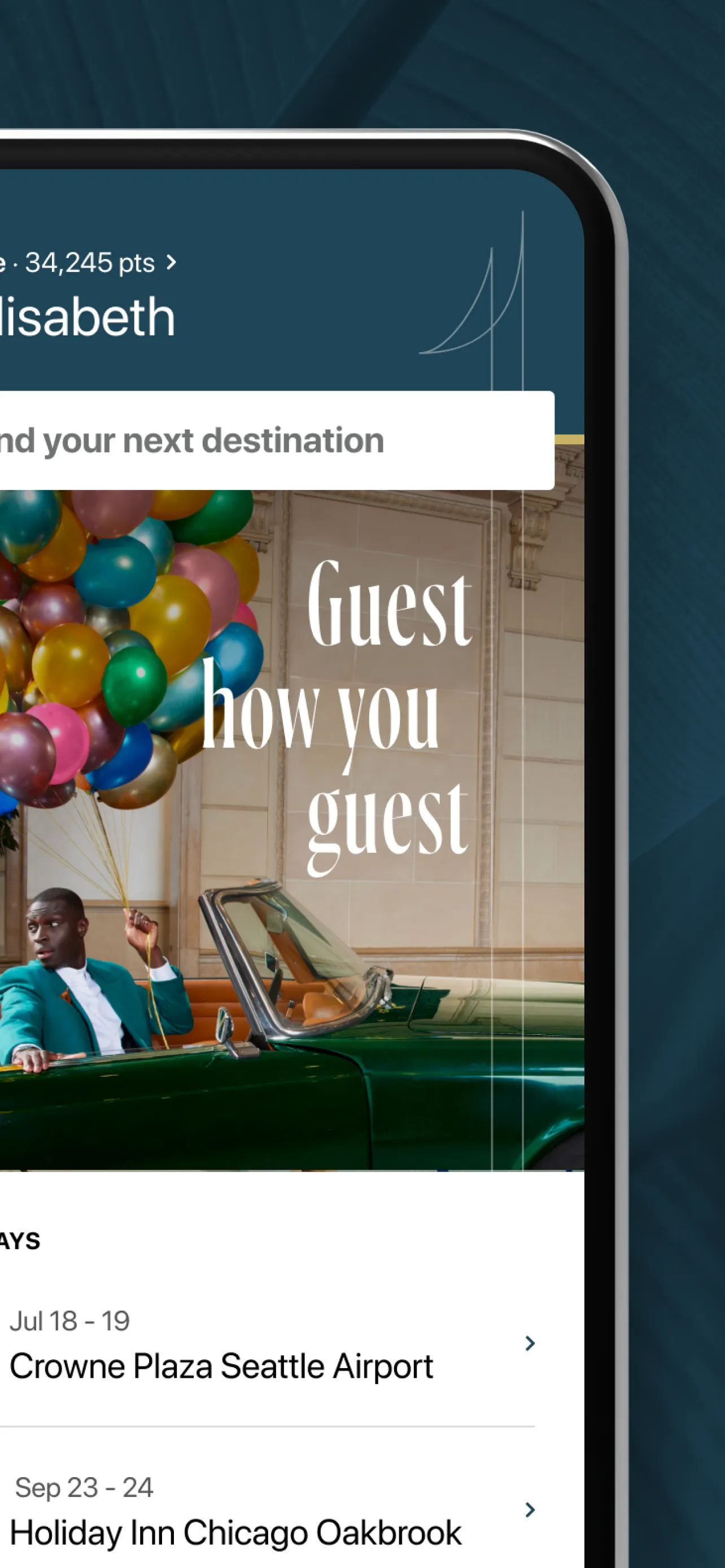 IHG Hotels & Rewards iphone screenshot 2
