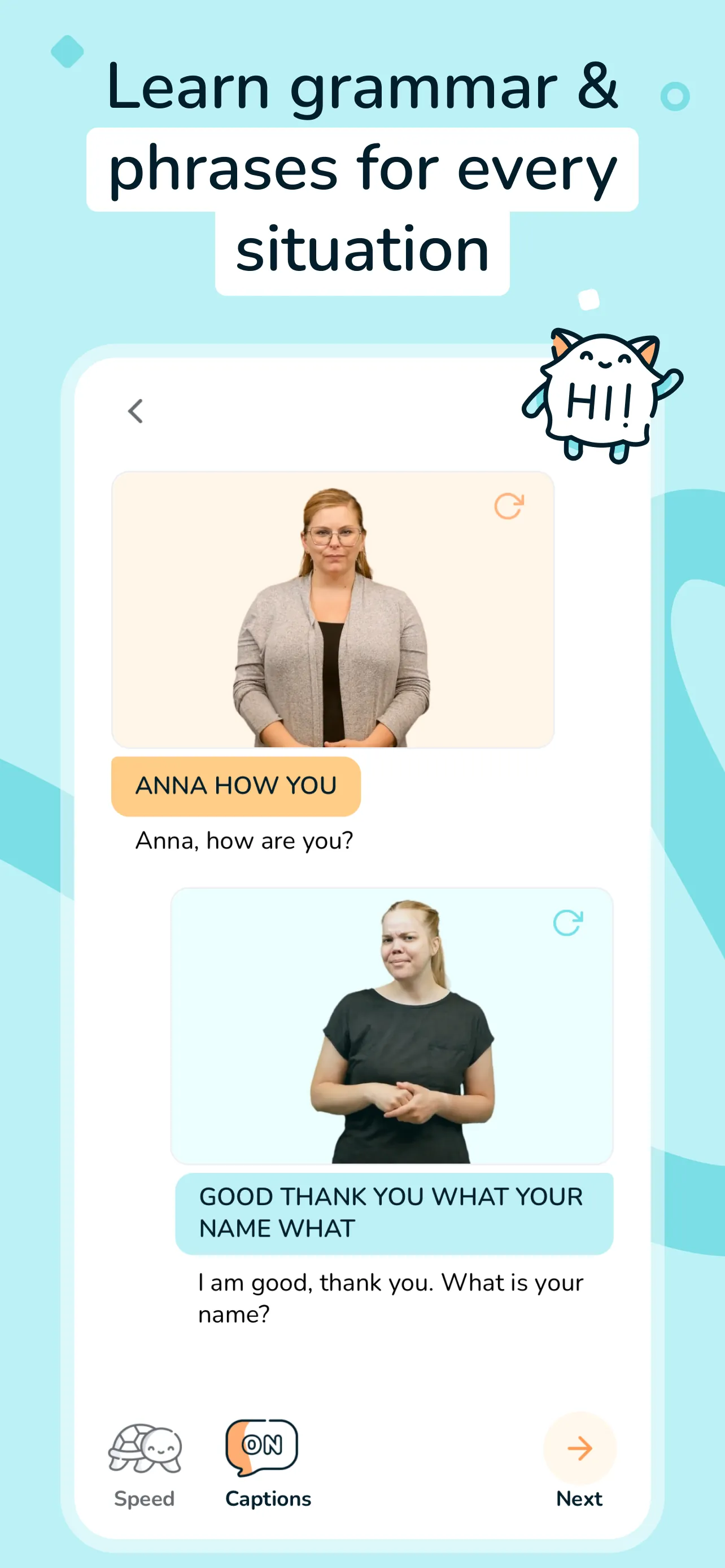 ASL Bloom - Sign Language iphone screenshot 3