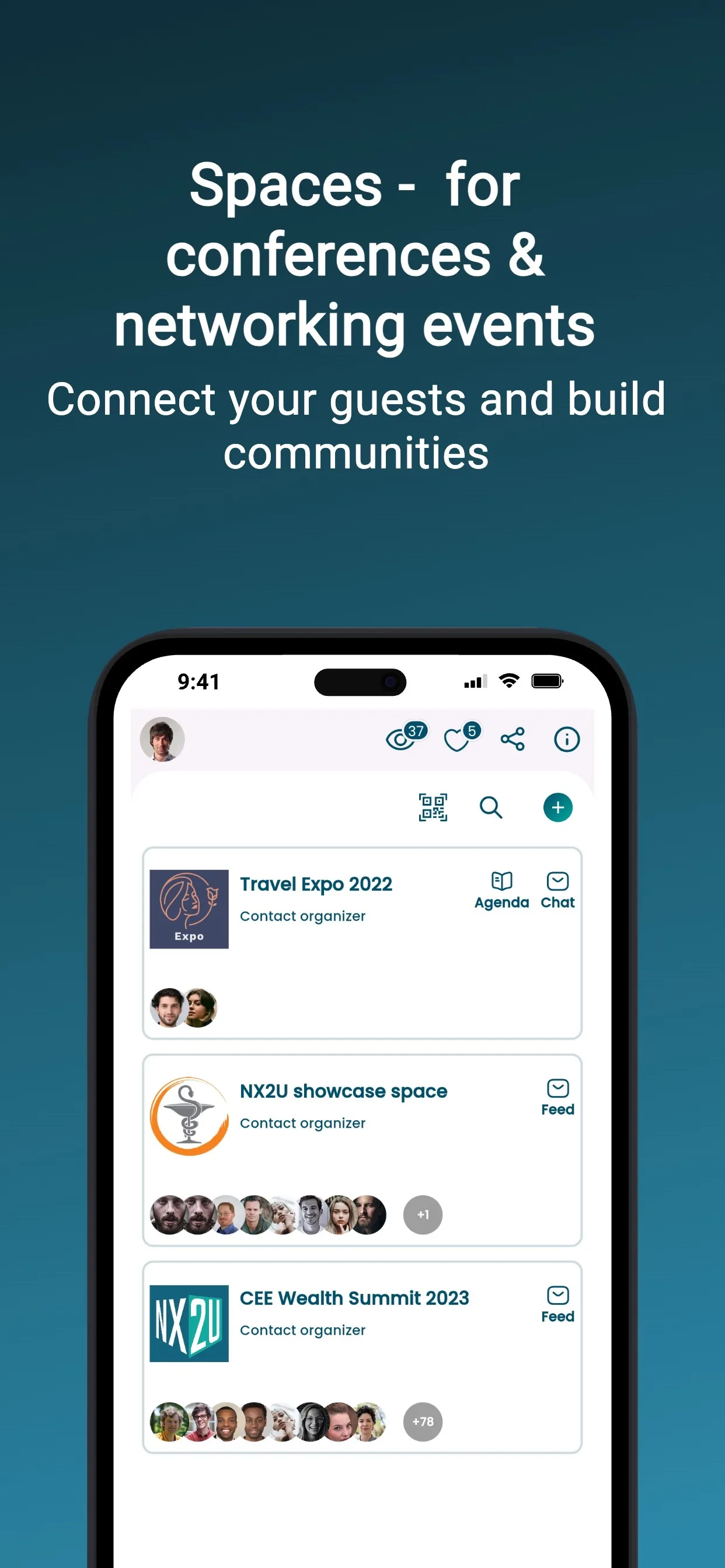 NX2U - Professional Networking iphone screenshot 2