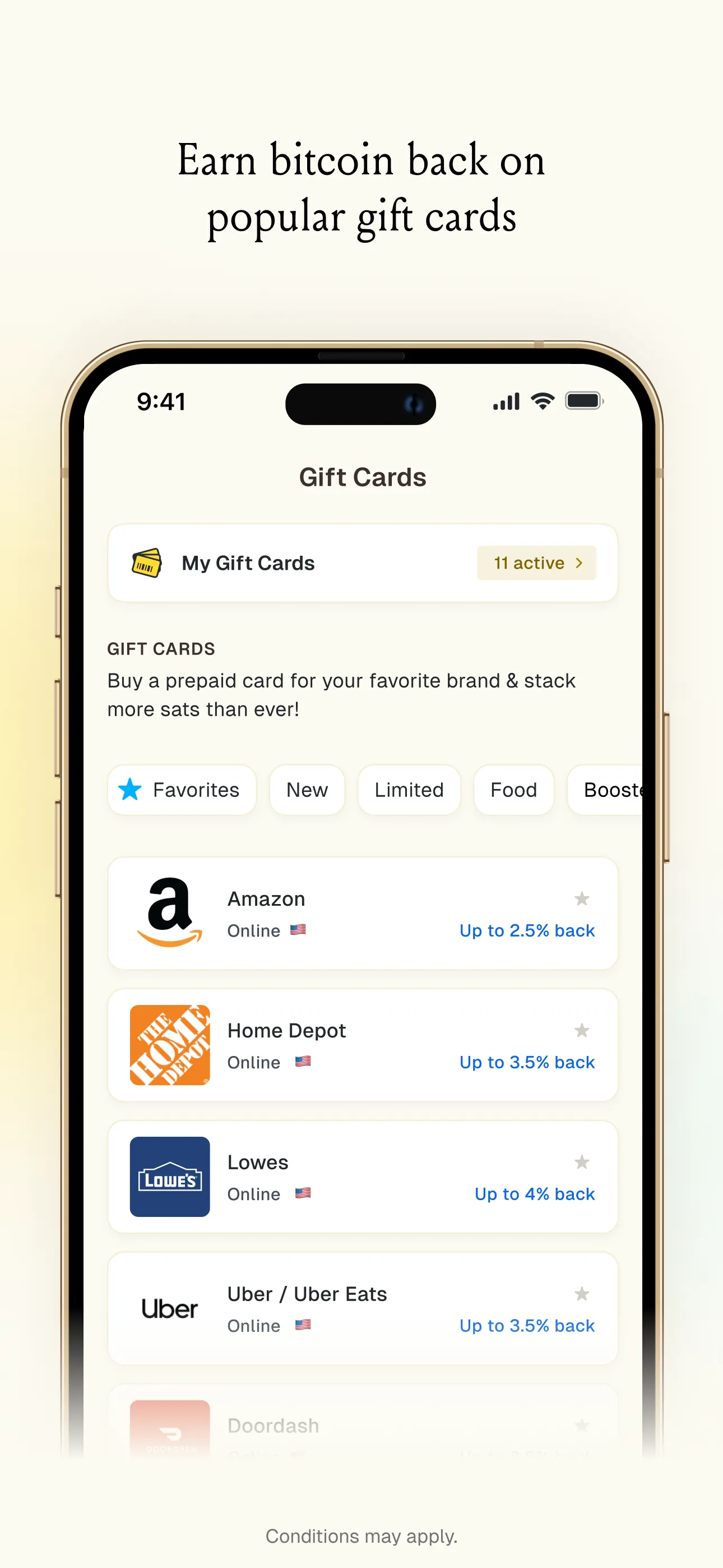 Fold: Bitcoin Personal Finance iphone screenshot 7