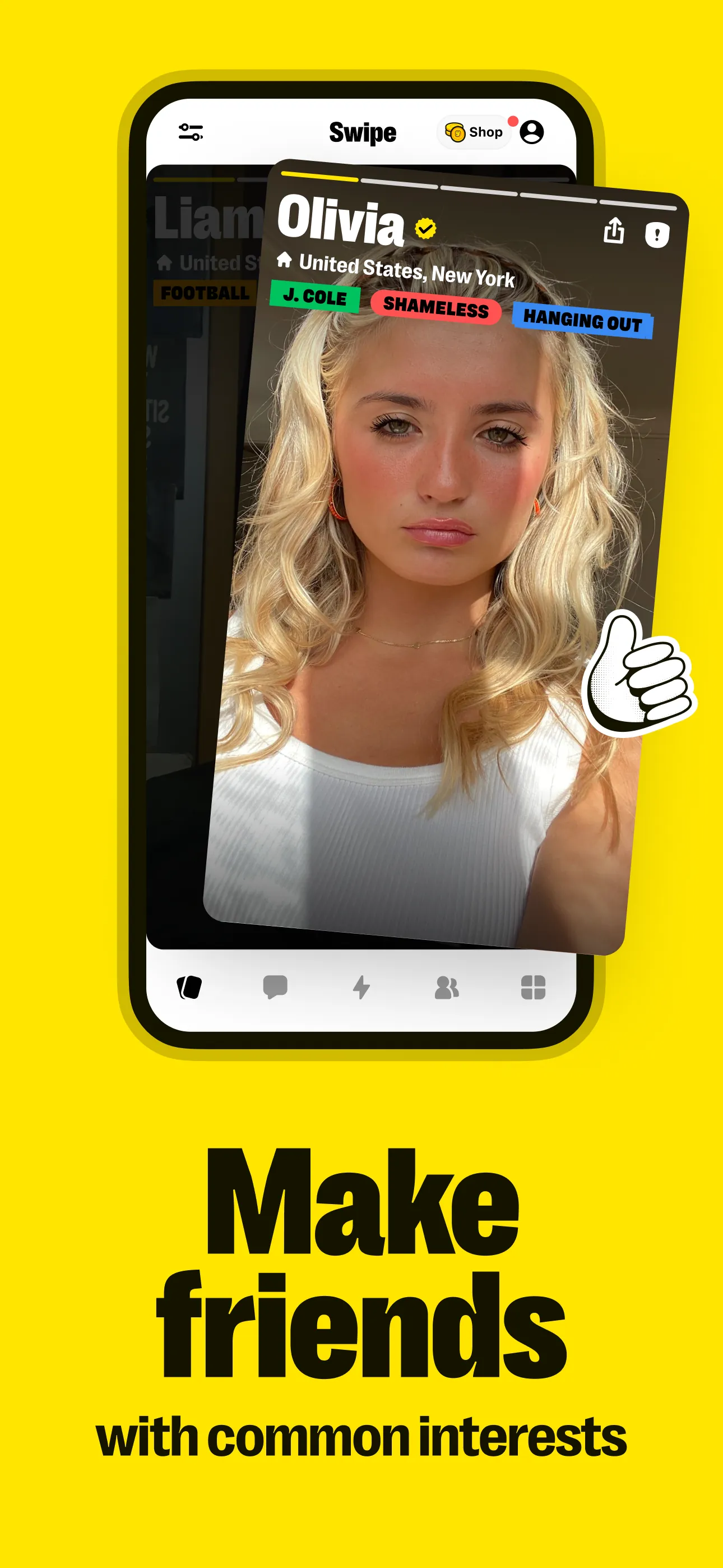 Yubo : Make new friends iphone screenshot 1