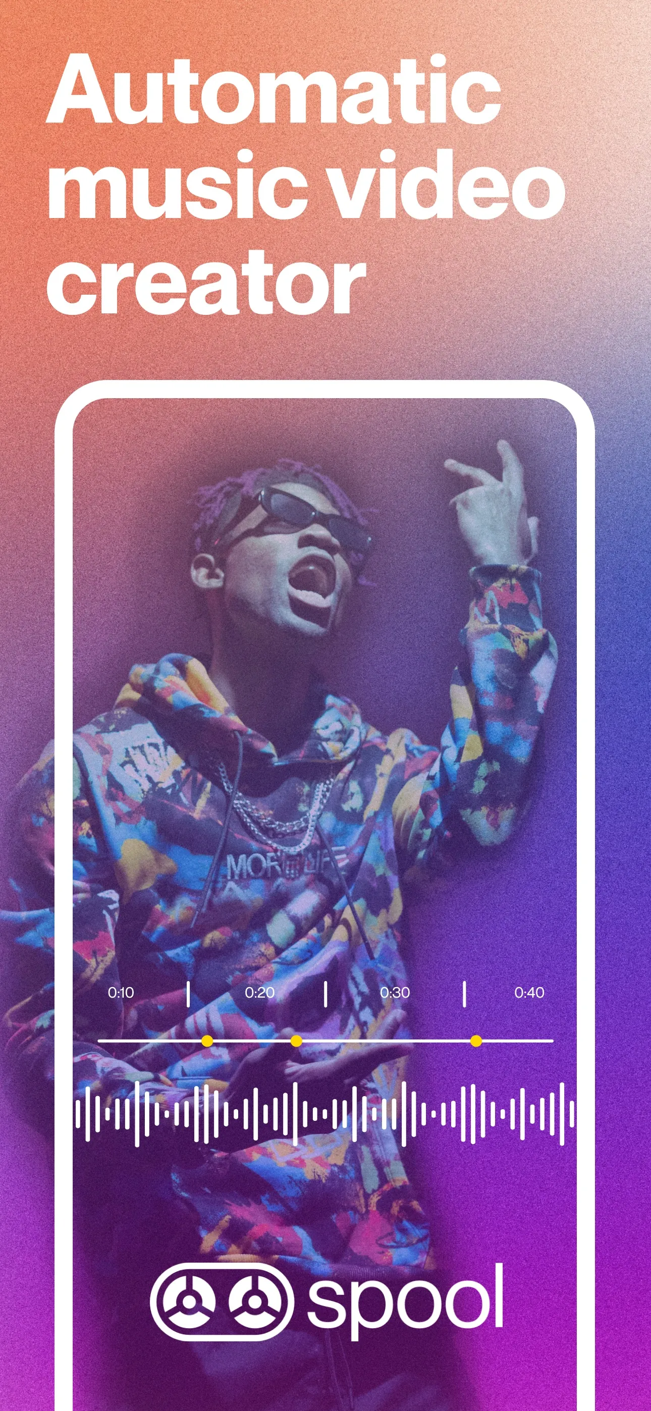Spool - Music Video Editor iphone screenshot 2