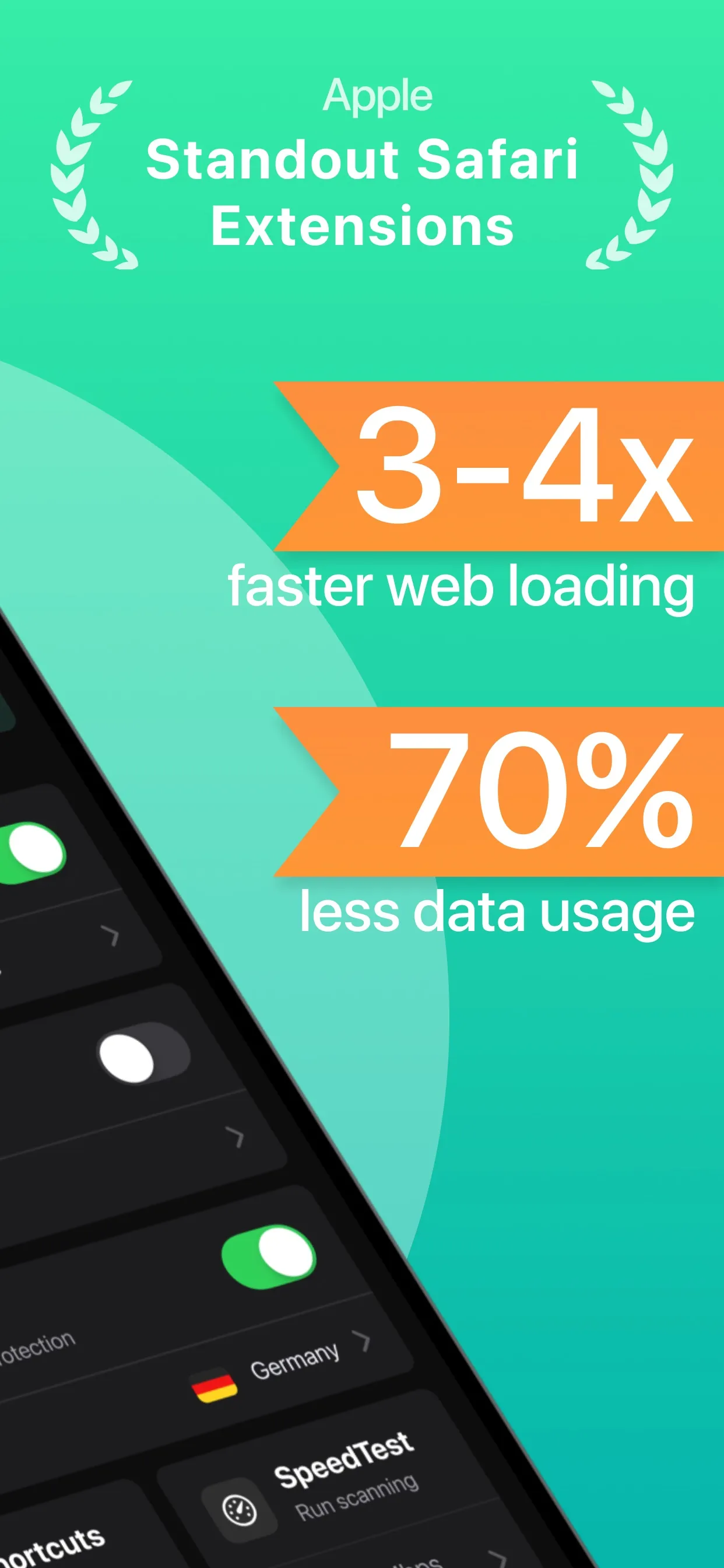 AdWise: AdBlock & VPN iphone screenshot 2