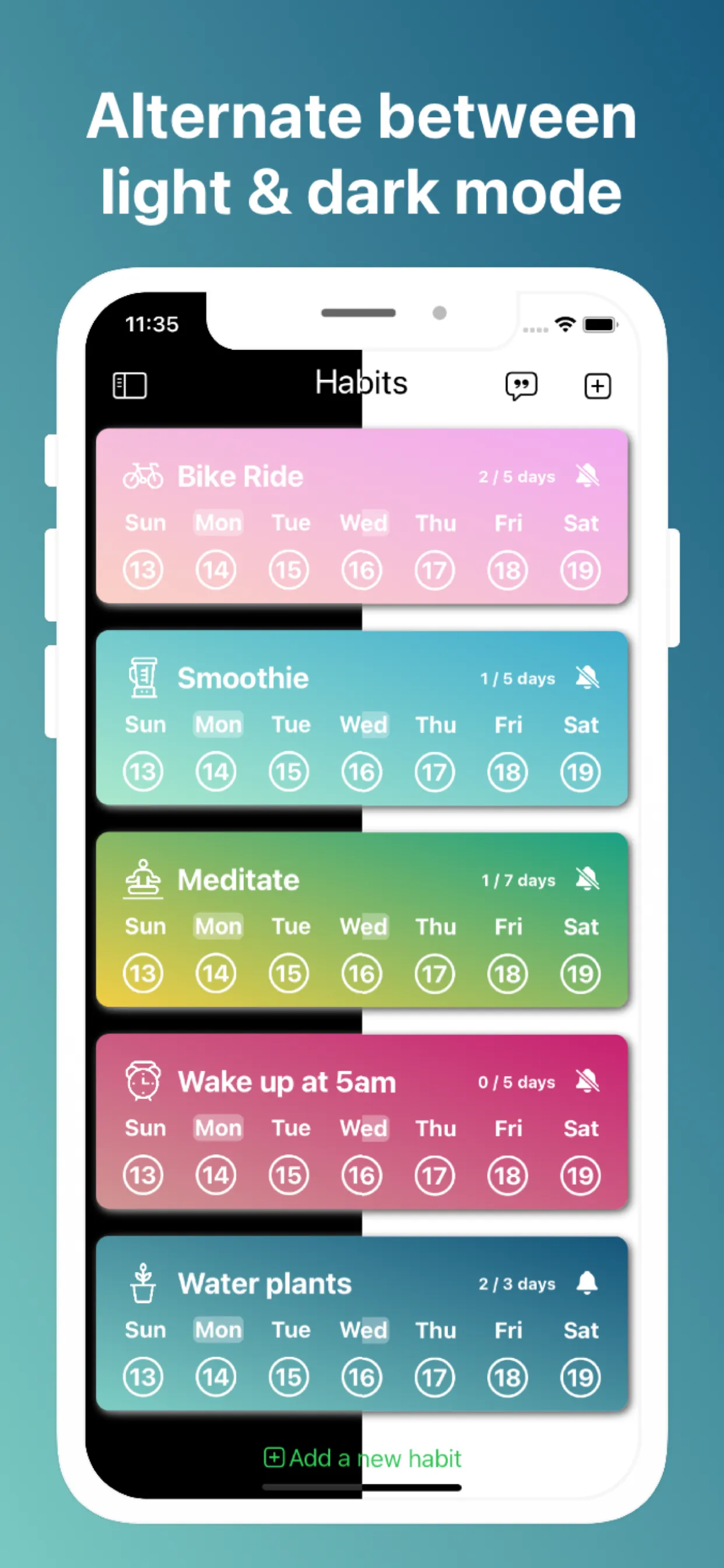 Habit Builder iphone screenshot 5