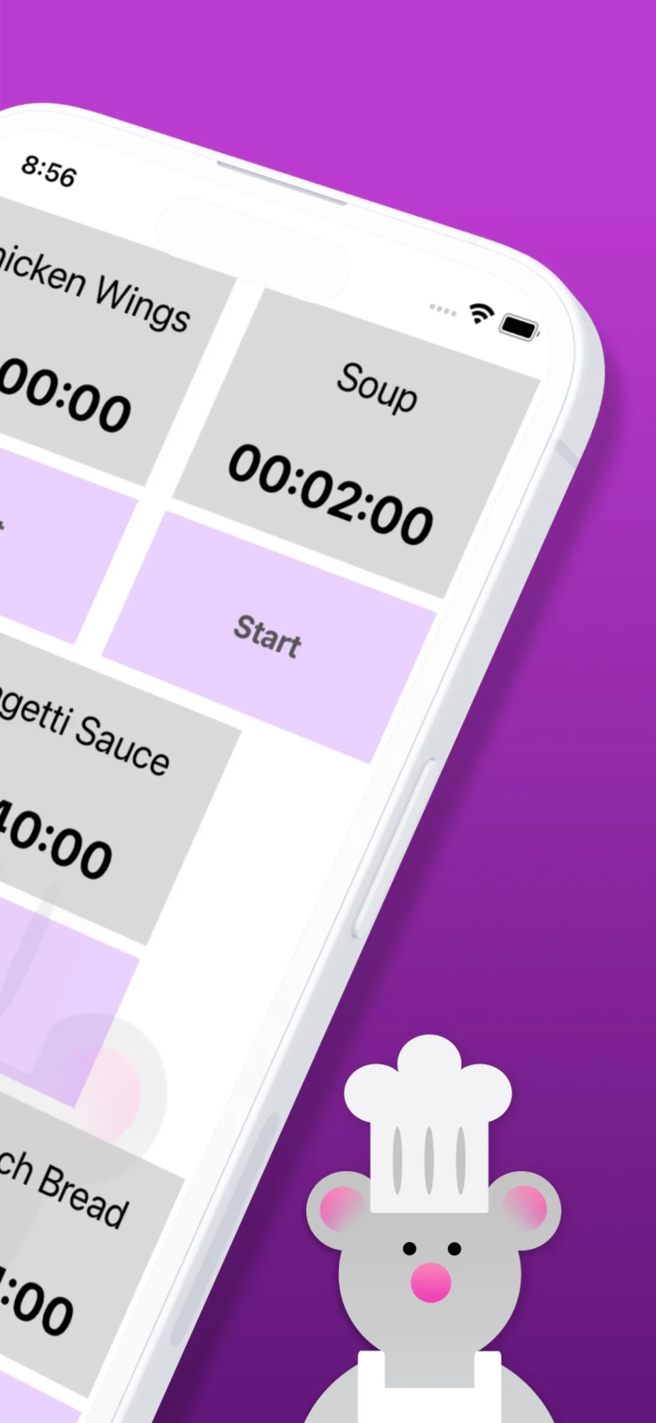 Sous Chef : Timers & Recipes iphone screenshot 2