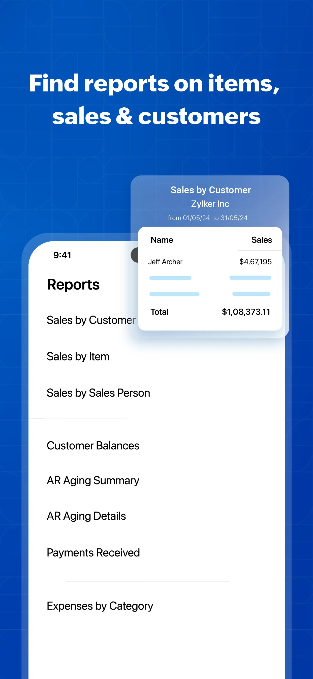 Zoho Invoice Maker App iphone screenshot 11