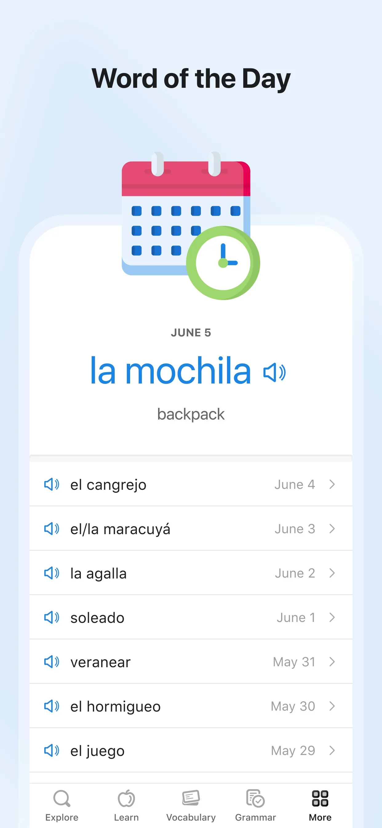 SpanishDictionary.com Learning iphone screenshot 9