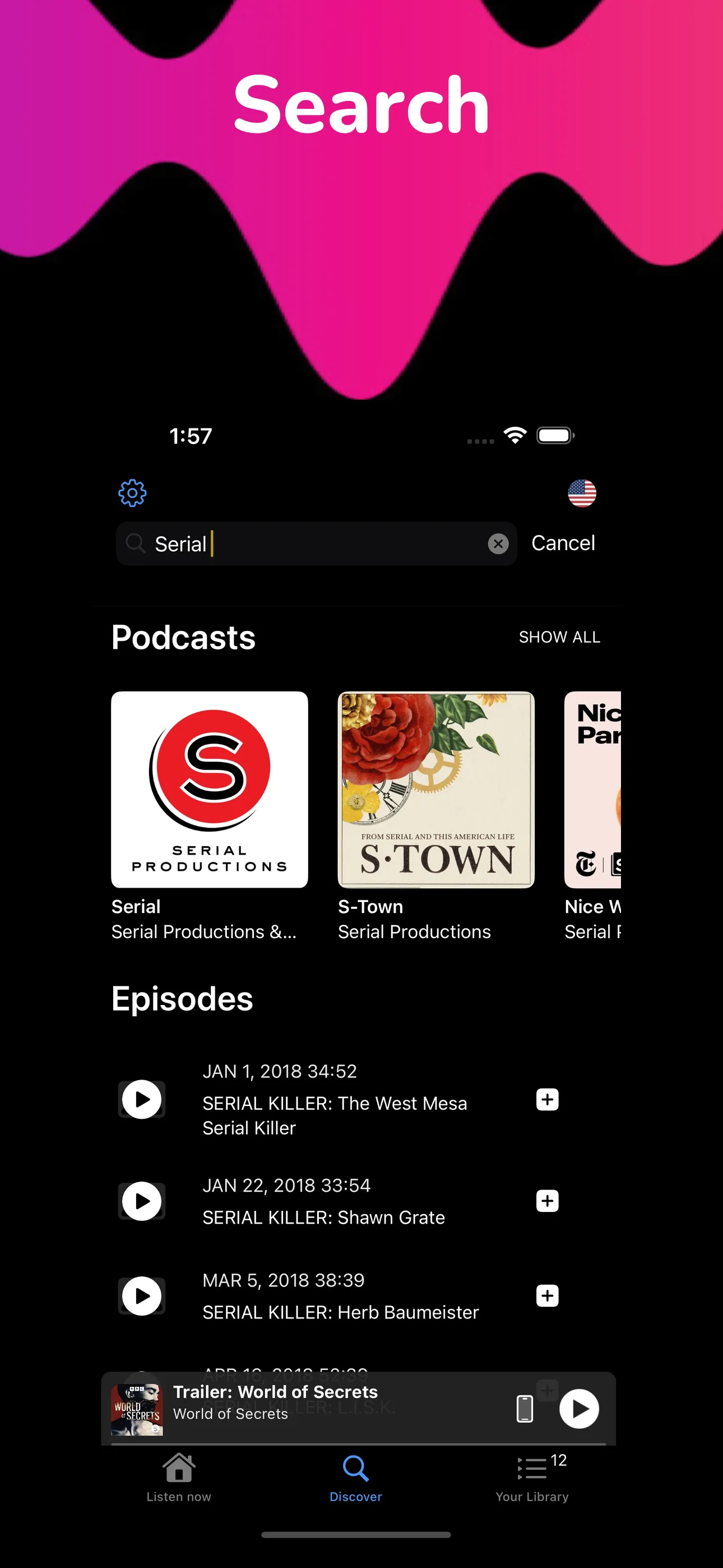 Pods- Podcast Player iphone screenshot 4