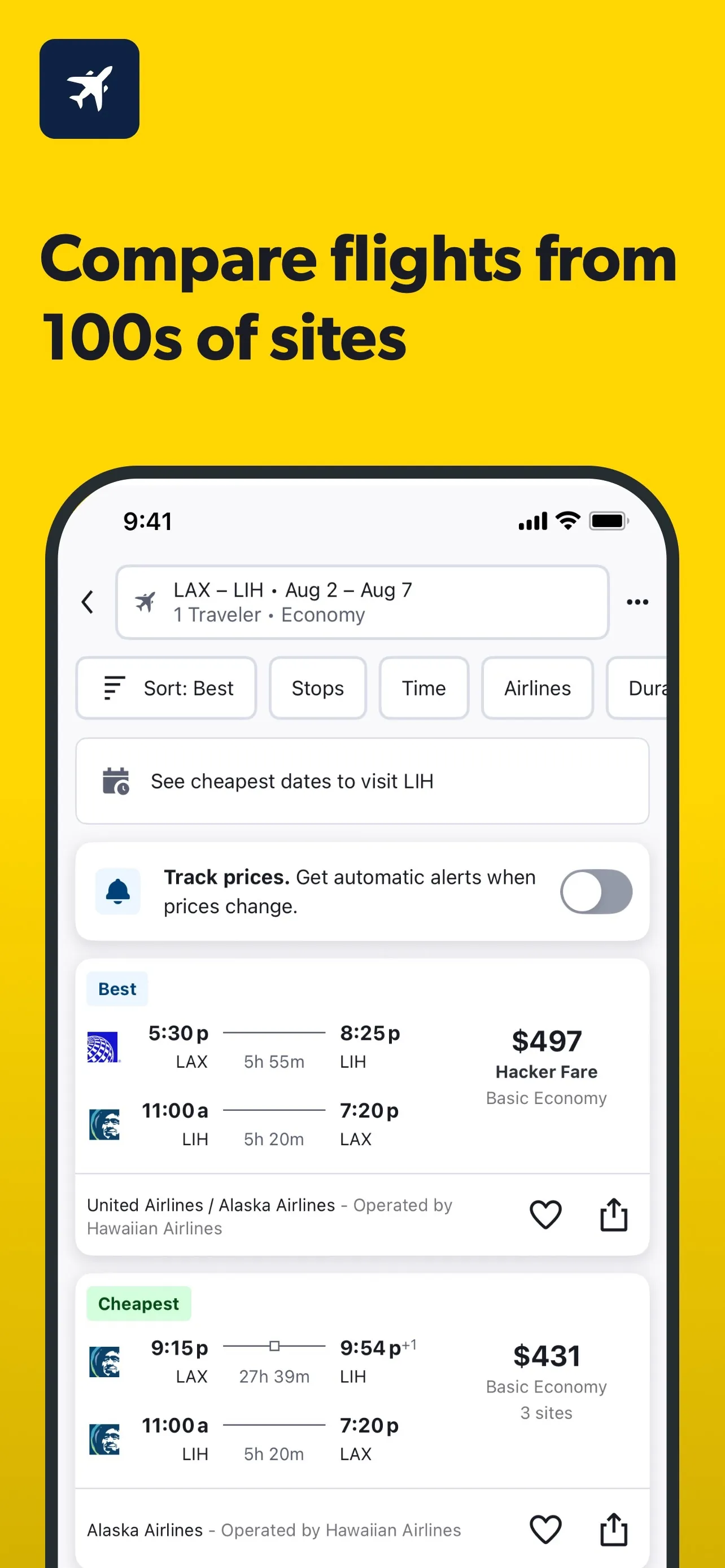 Cheapflights: Flights & Hotels iphone screenshot 2