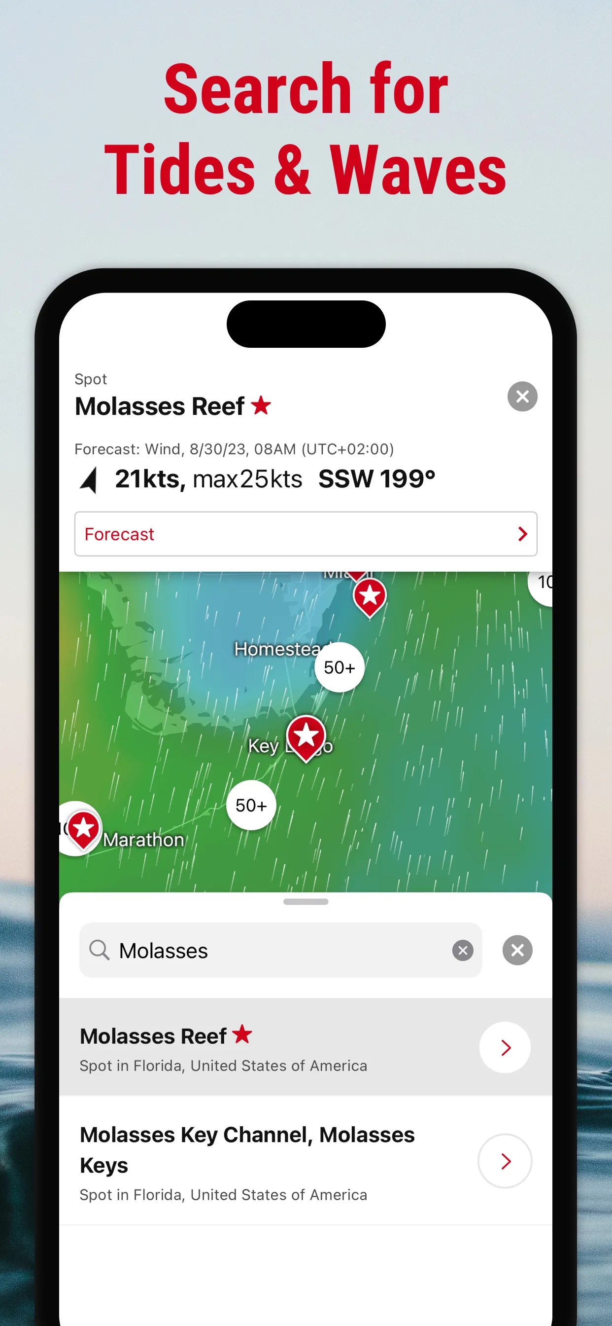 Windfinder: Wind & Weather map iphone screenshot 8