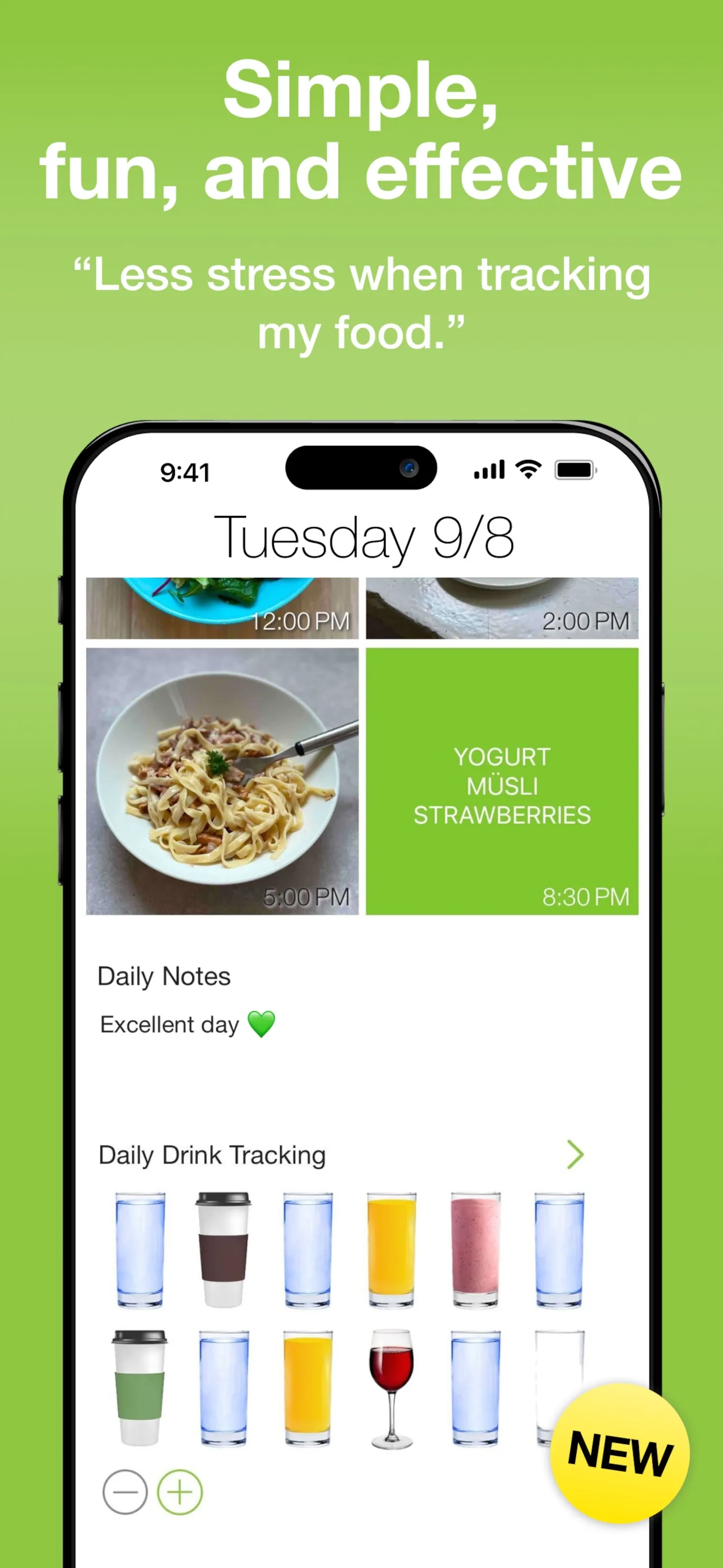 Food Diary See How You Eat Log iphone screenshot 5