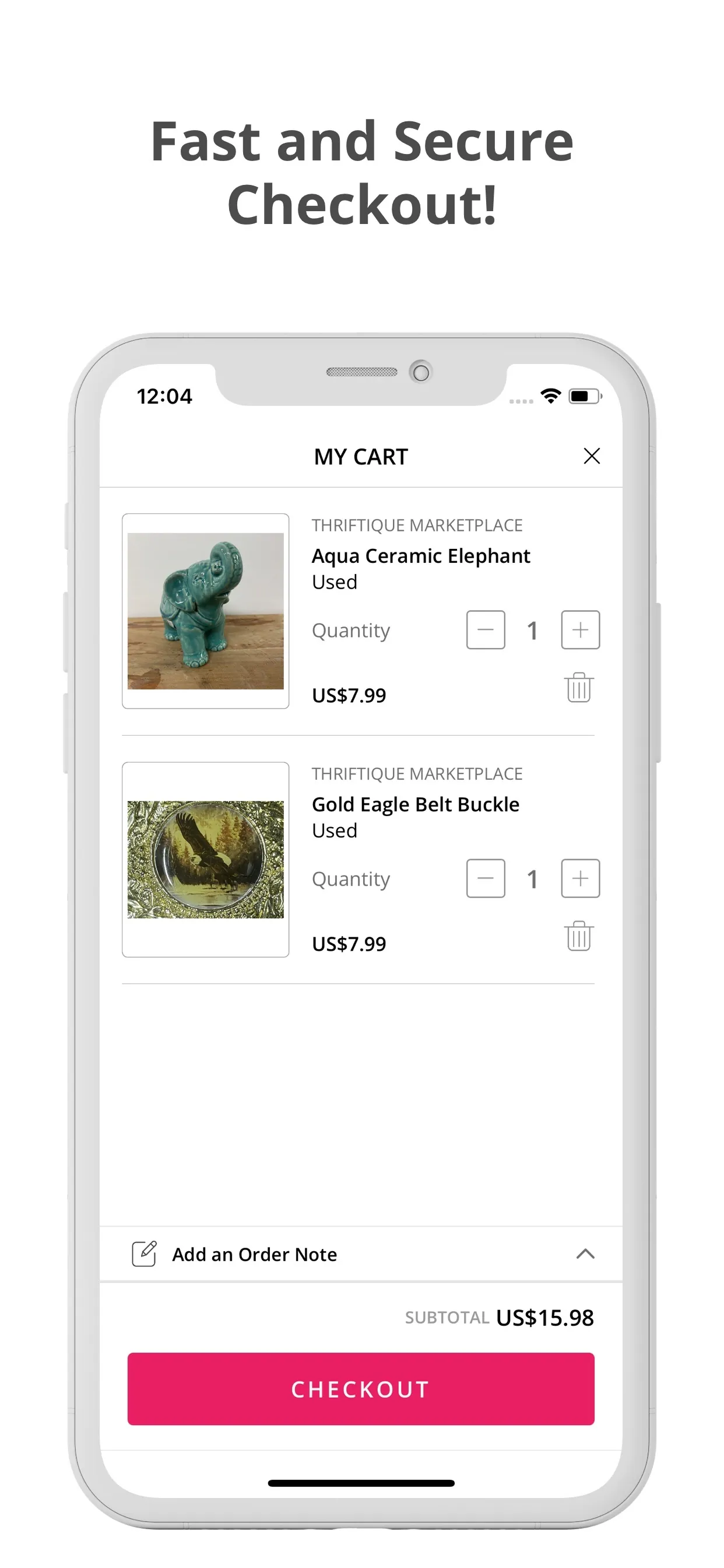 Thriftique Marketplace iphone screenshot 5