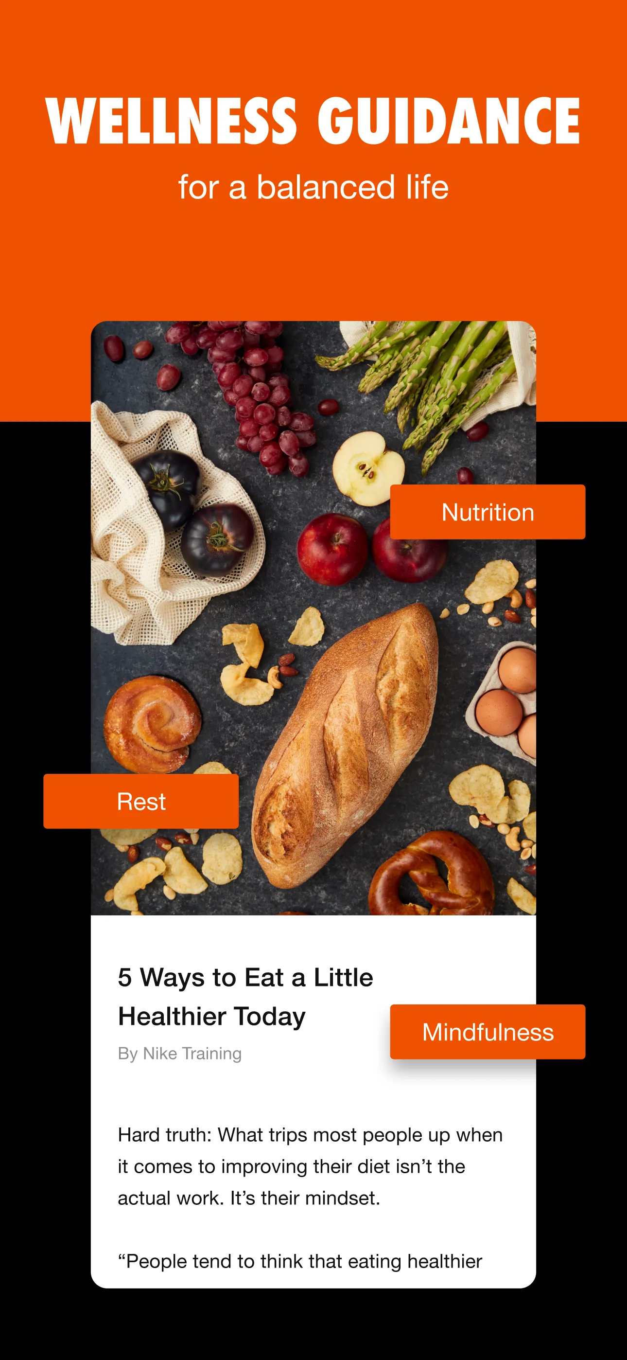 Nike Training Club: Wellness iphone screenshot 6