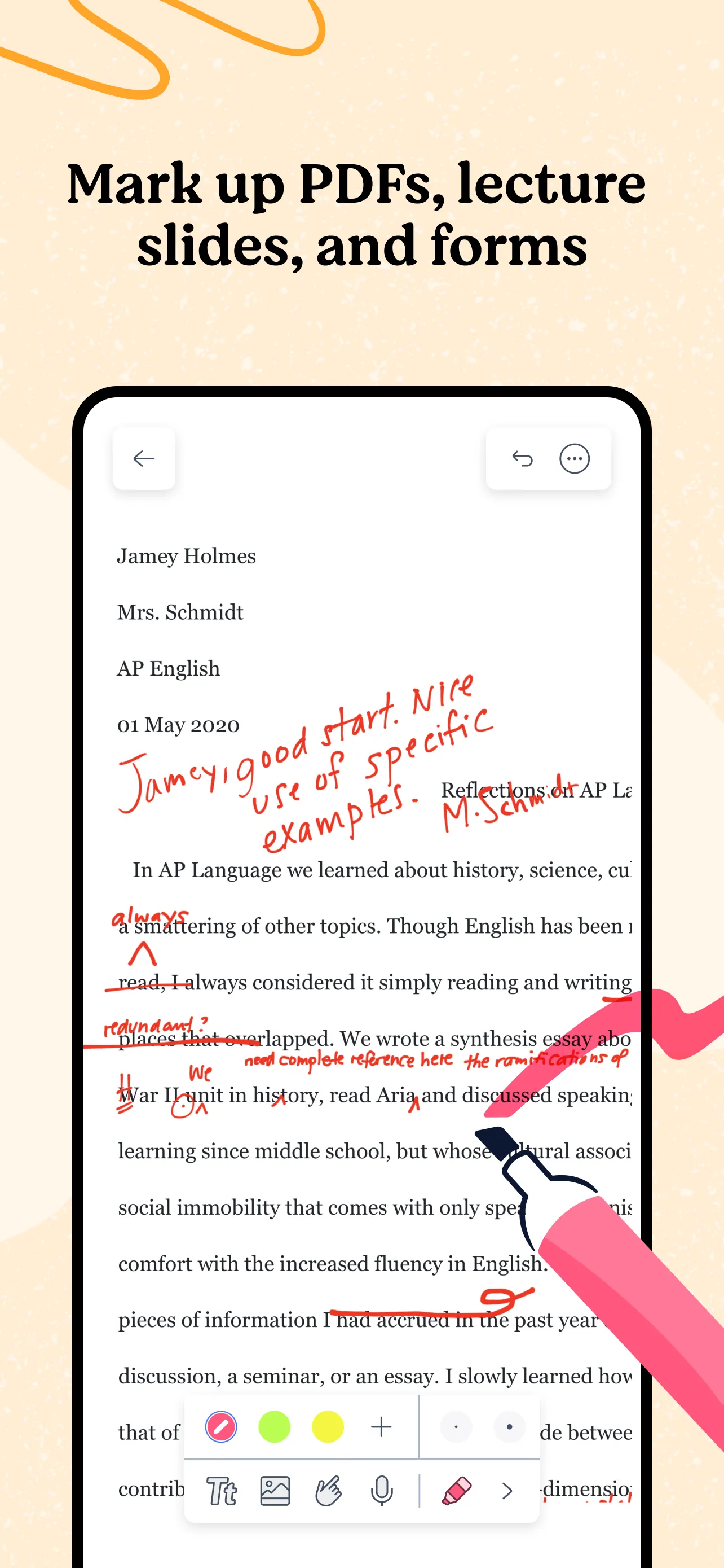 Notability: Smarter AI Notes iphone screenshot 3