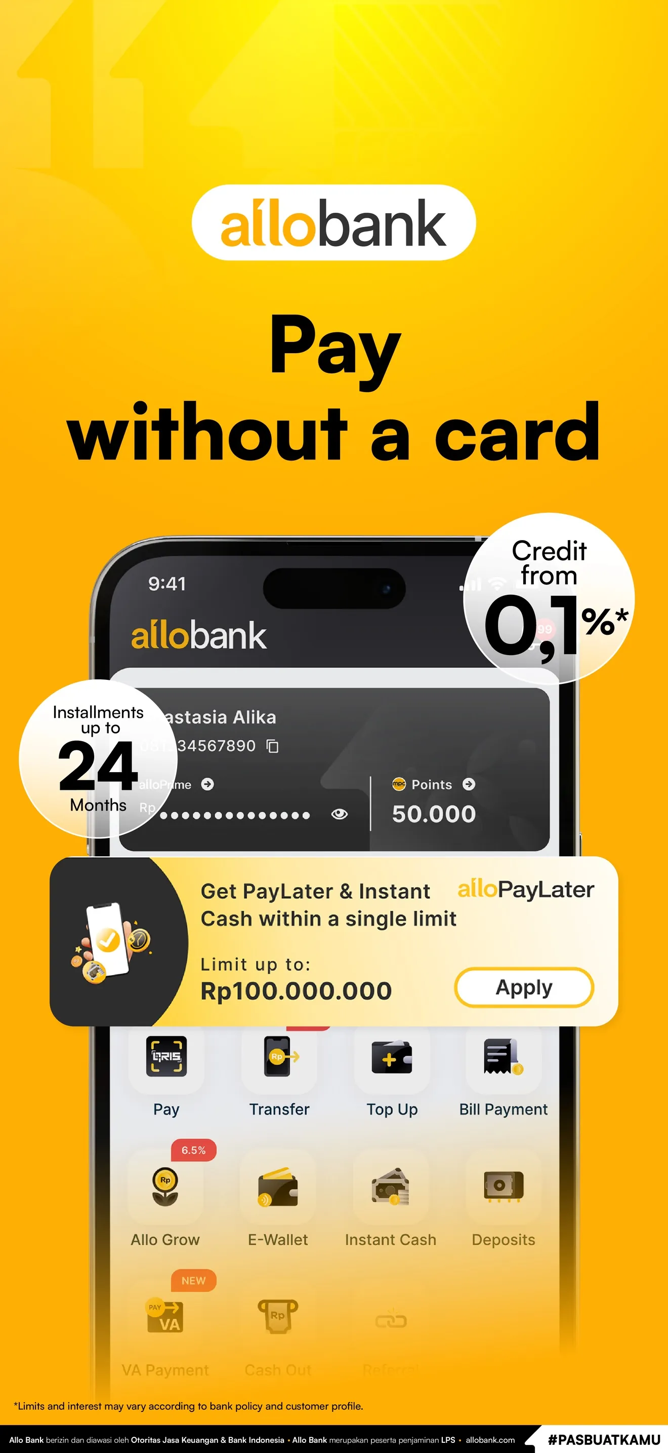 Allo Bank iphone screenshot 1