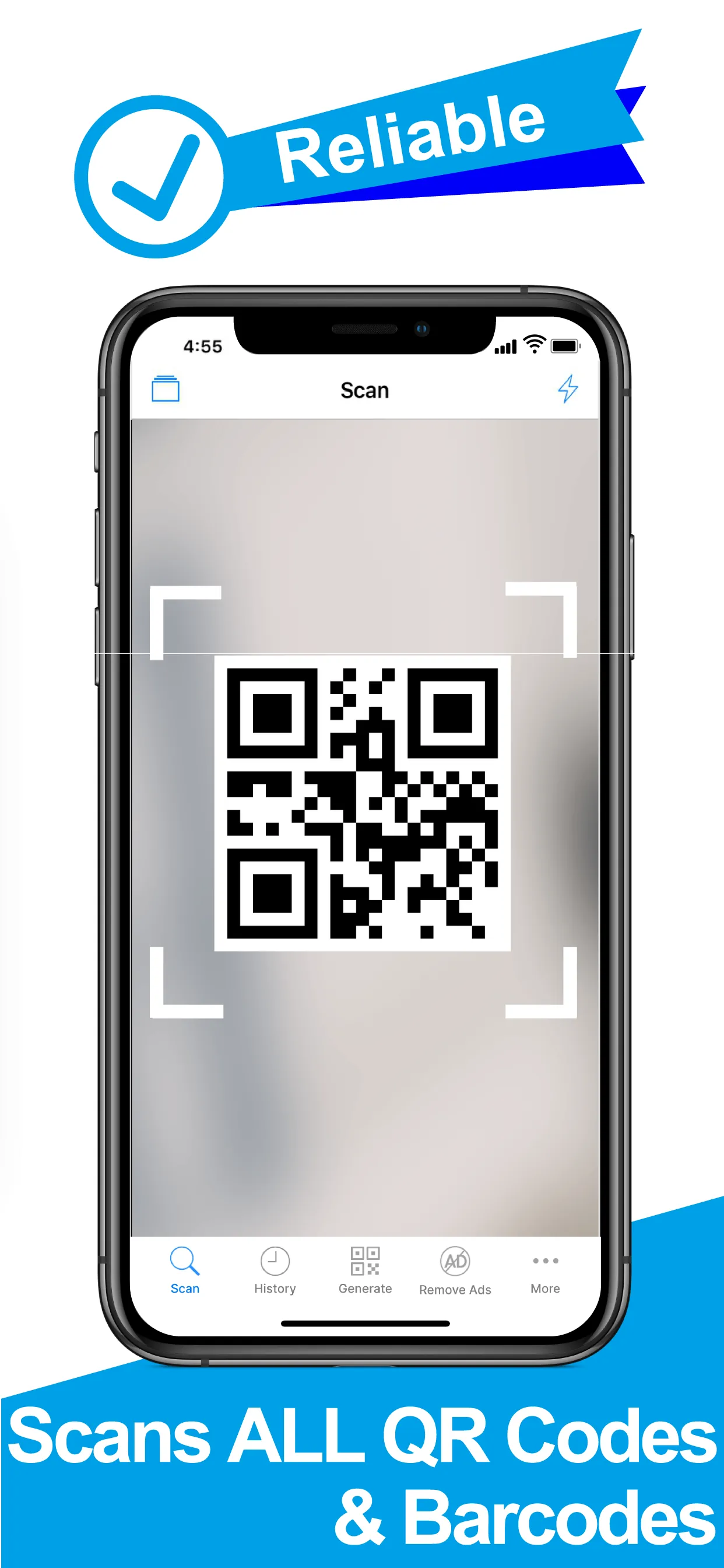QR Code Reader/QR Scanner App iphone screenshot 2