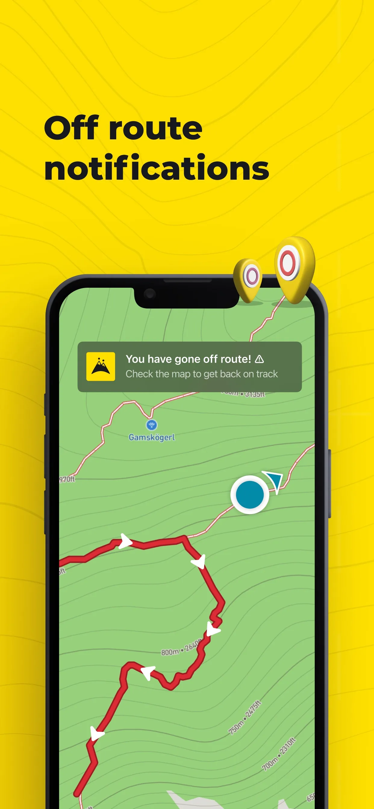 HiiKER: The Hiking Maps App iphone screenshot 2