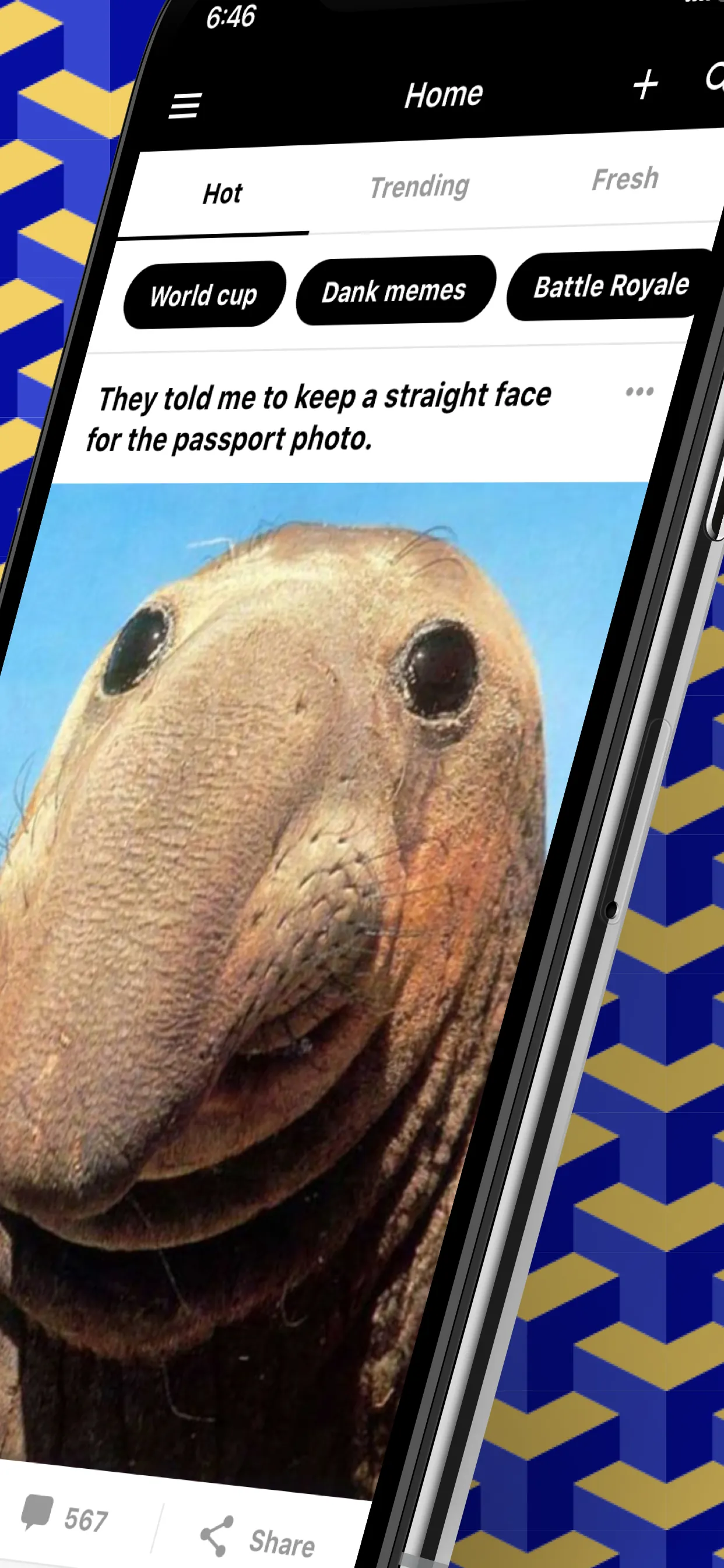 9GAG: Best LOL Pics & GIFs iphone screenshot 2