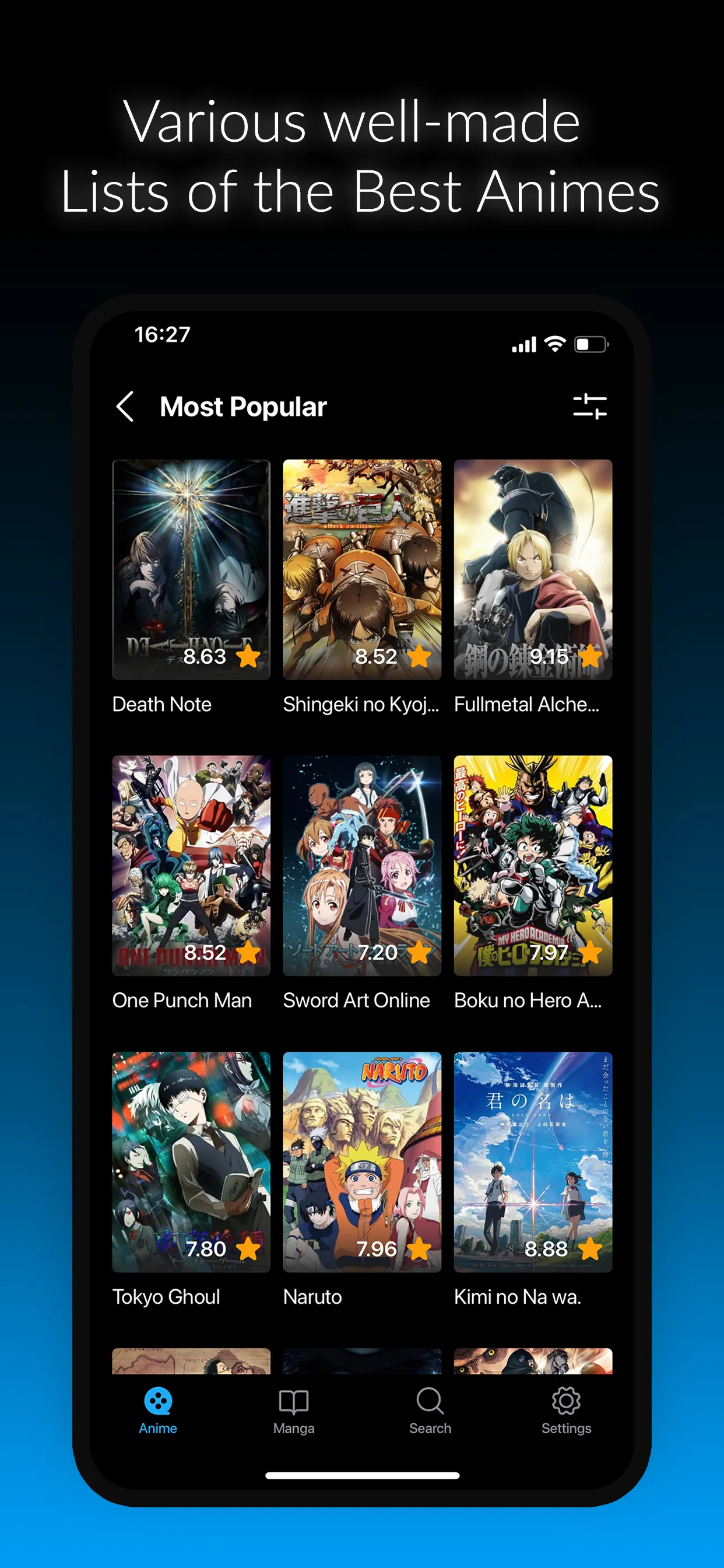 AnimeX: Anime on Titan iphone screenshot 6