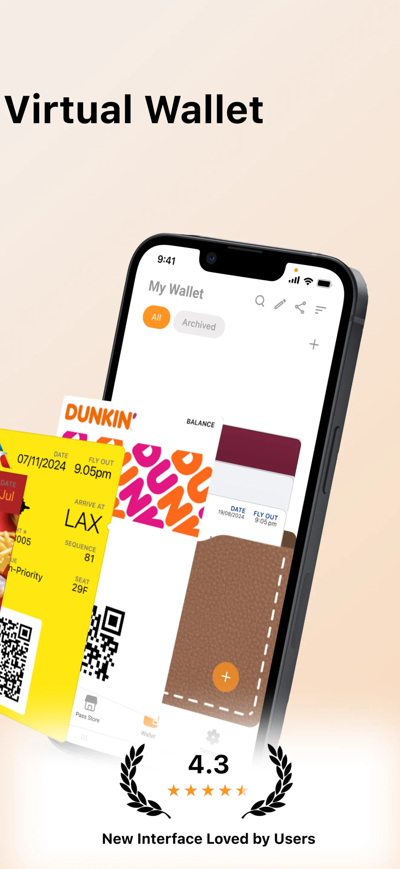 Pass2U Wallet - Add store card iphone screenshot 2