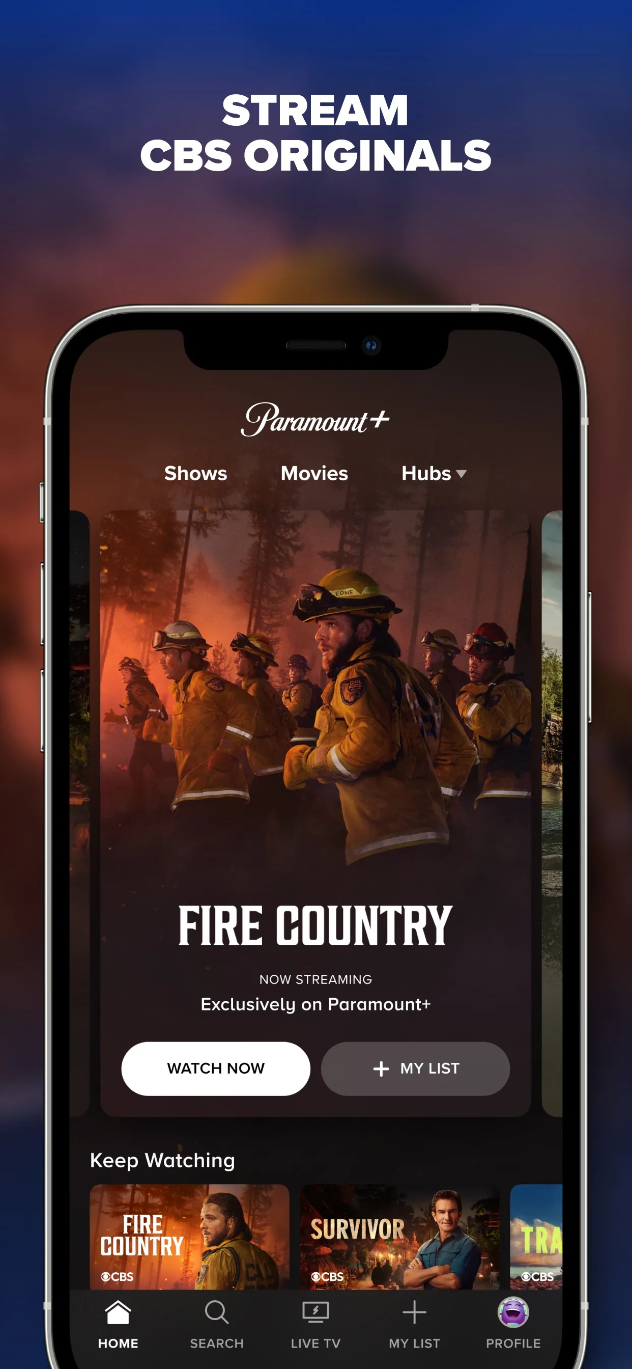 Paramount+ iphone screenshot 5